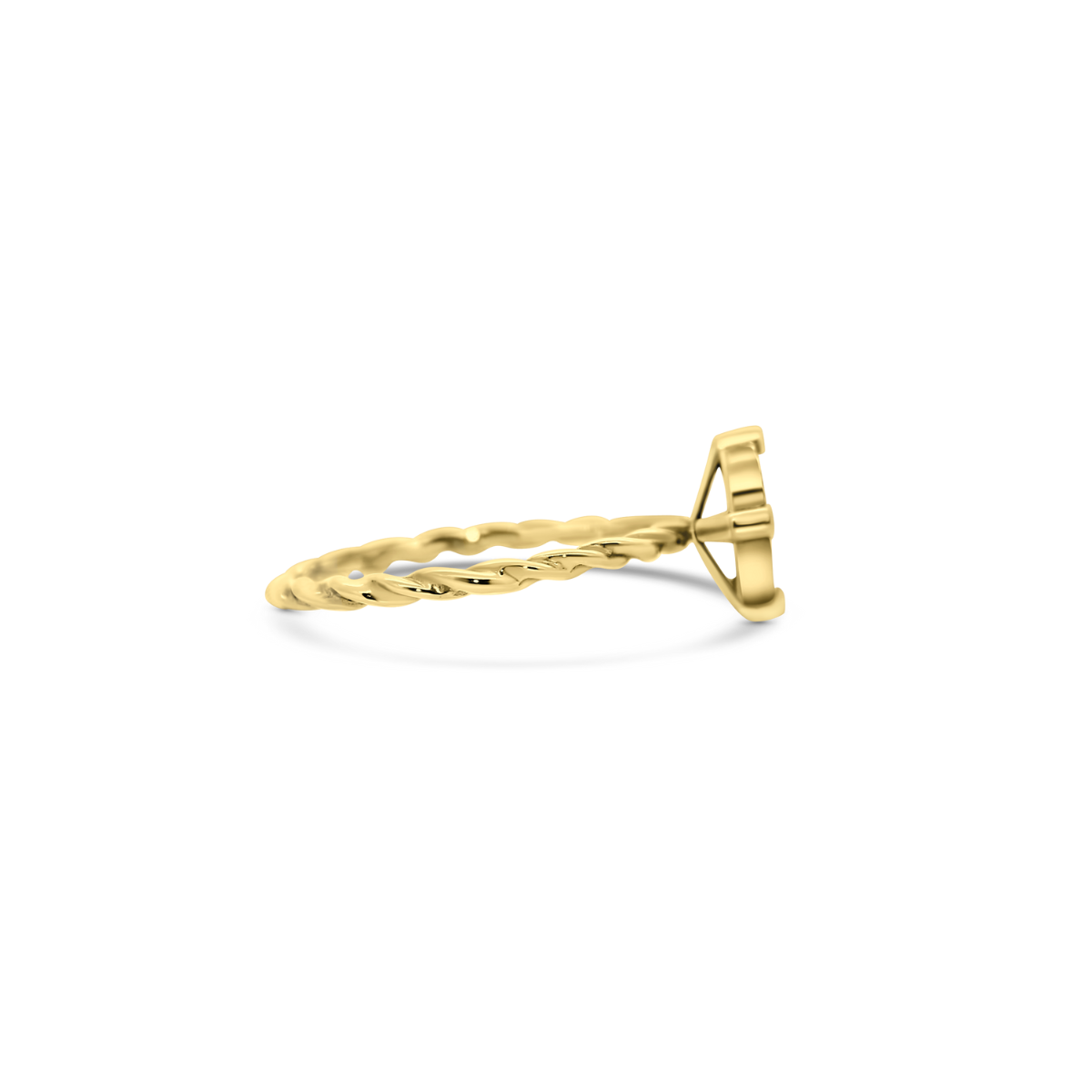 Twisted Opal Ring