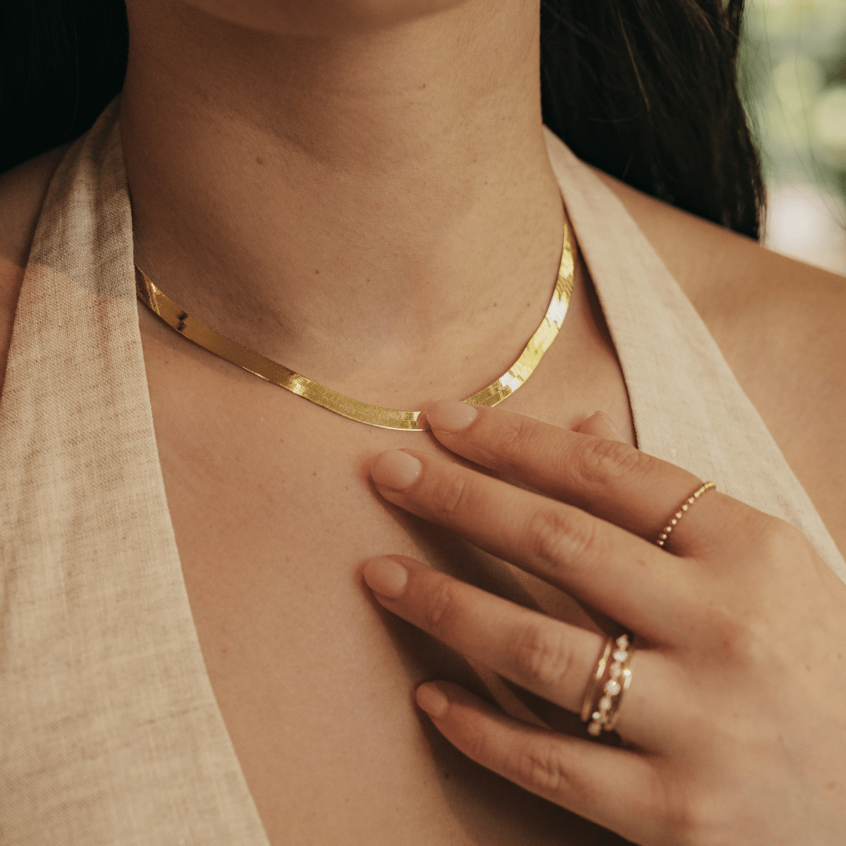 Herringbone Necklace