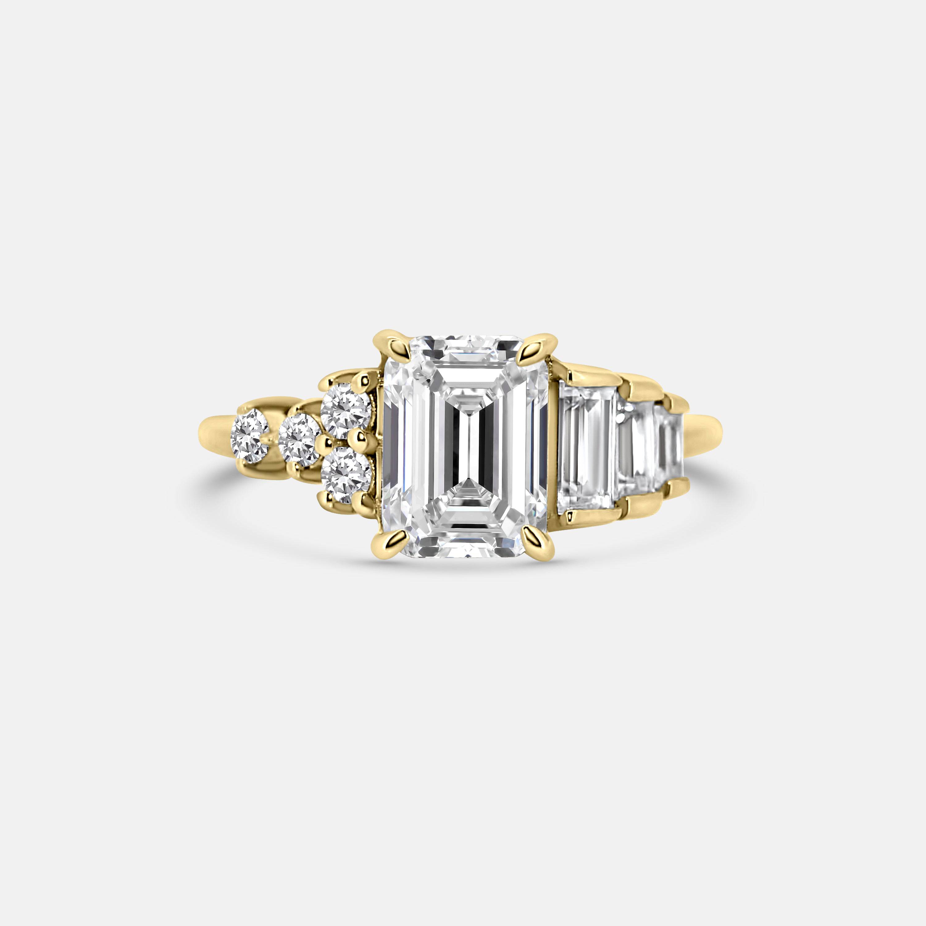 AURORA ENGAGEMENT RING