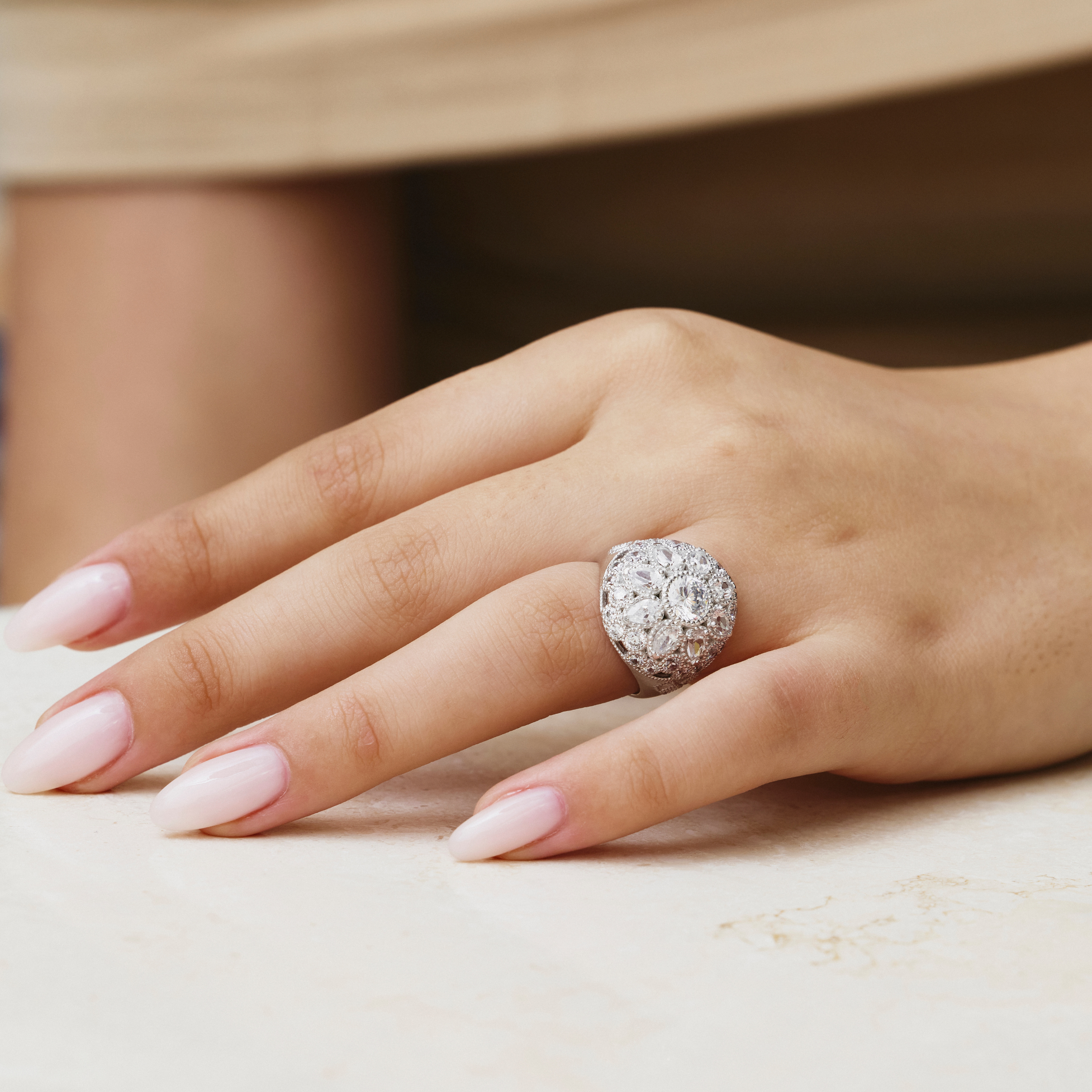 Diamonds of Cuba Ring - Cassandra Mamone