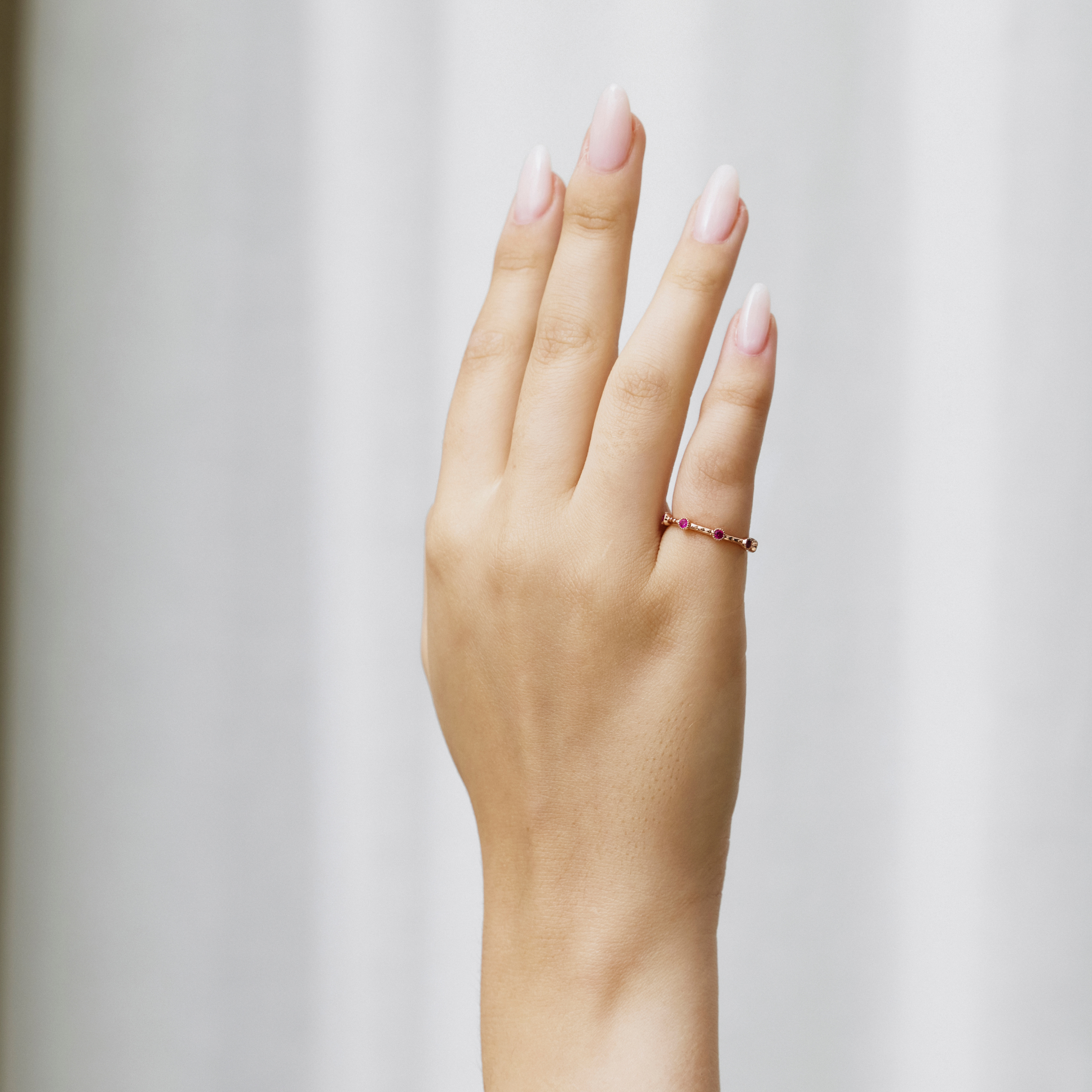 Birthstone Pinky Ring