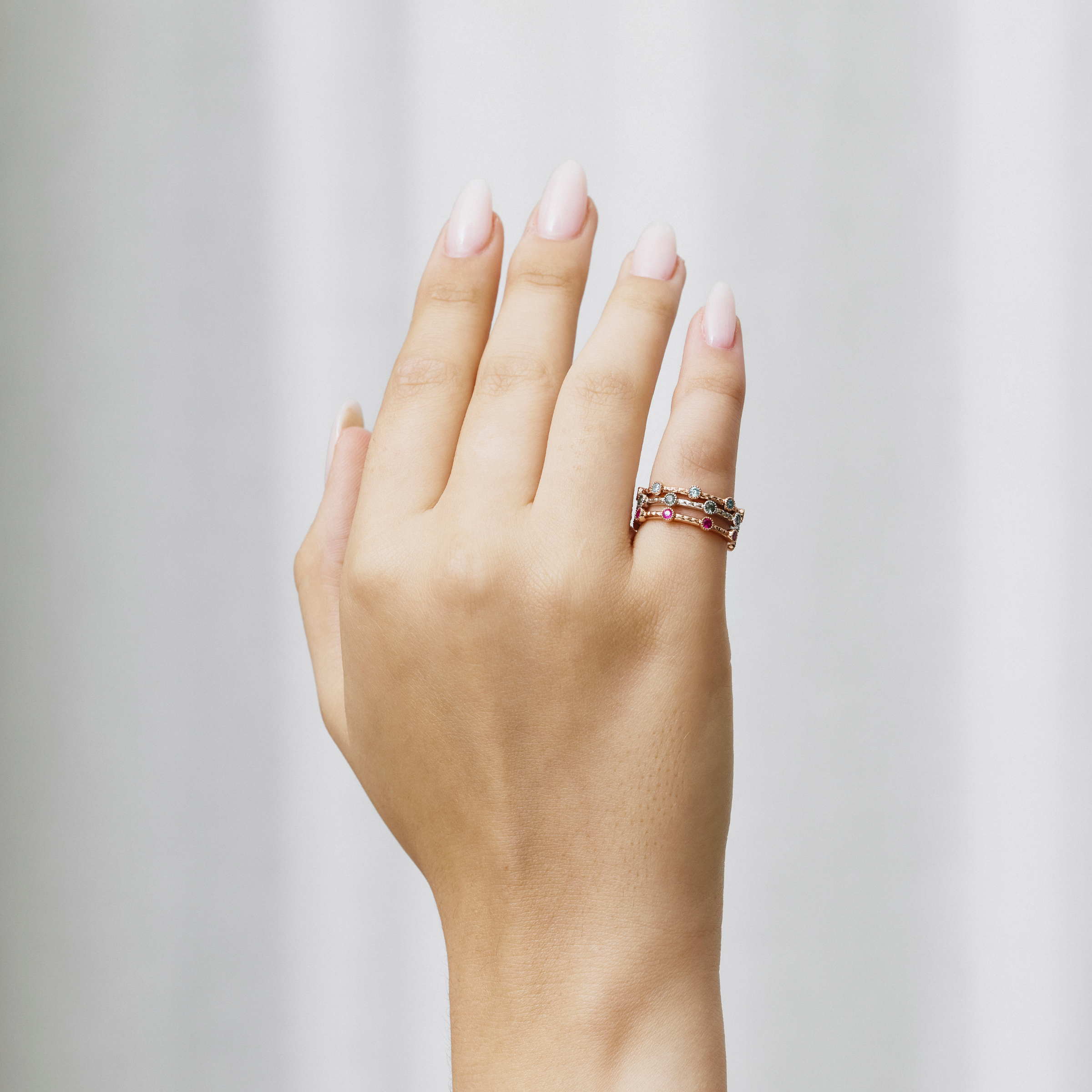 Birthstone Pinky Ring - Cassandra Mamone