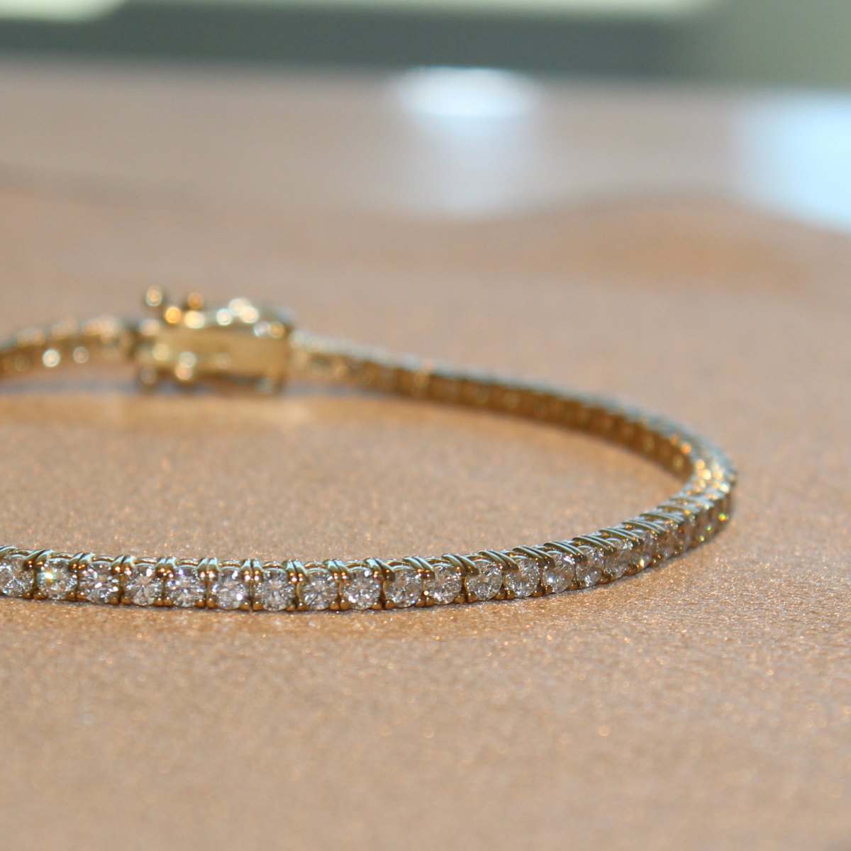 Diamond Tennis Bracelet .04ct - Cassandra Mamone