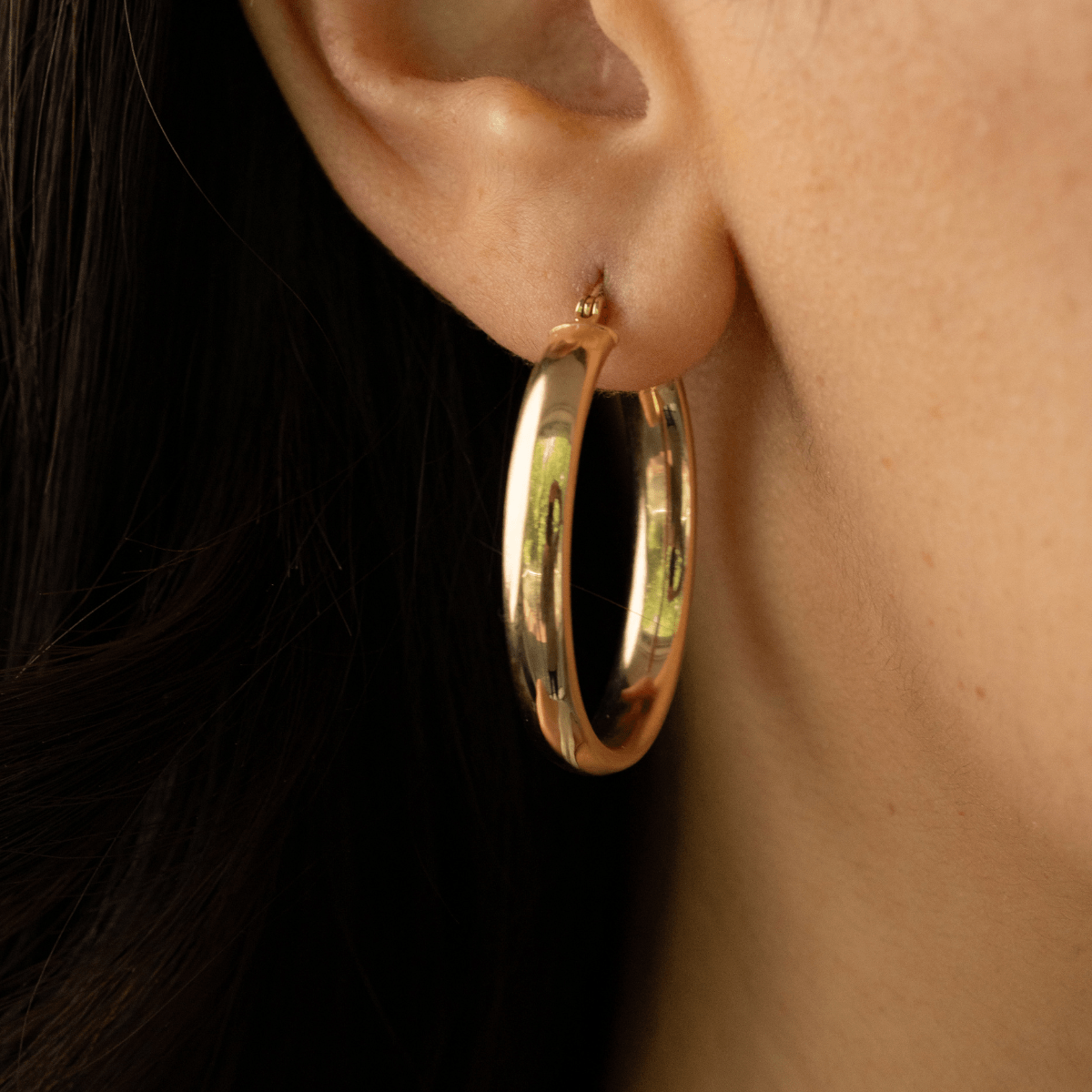 Oval Hoops