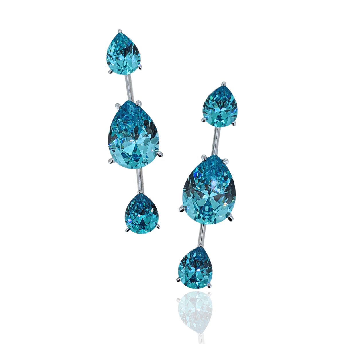 AQUA DROP EARRINGS | RENTAL