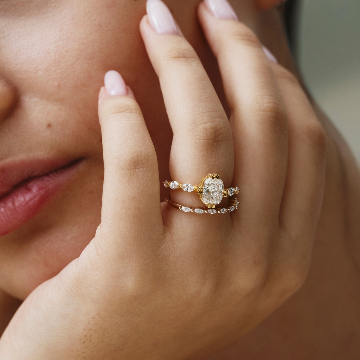 Chiara Cushion Engagement Ring