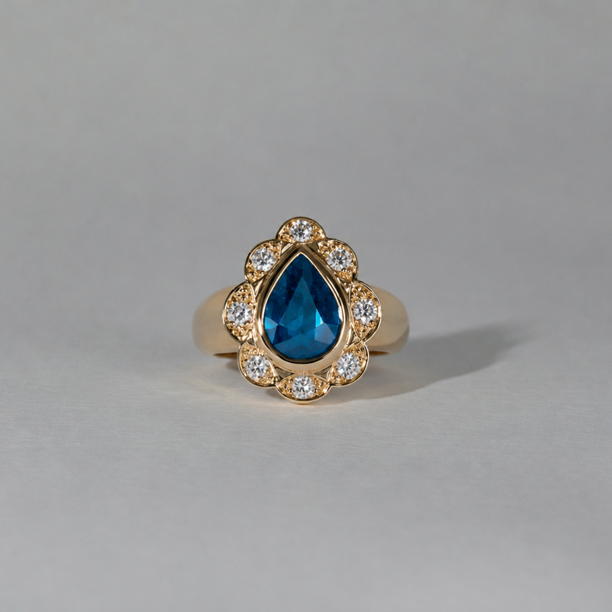 Treasure Gemstone Pinky Ring - Topaz