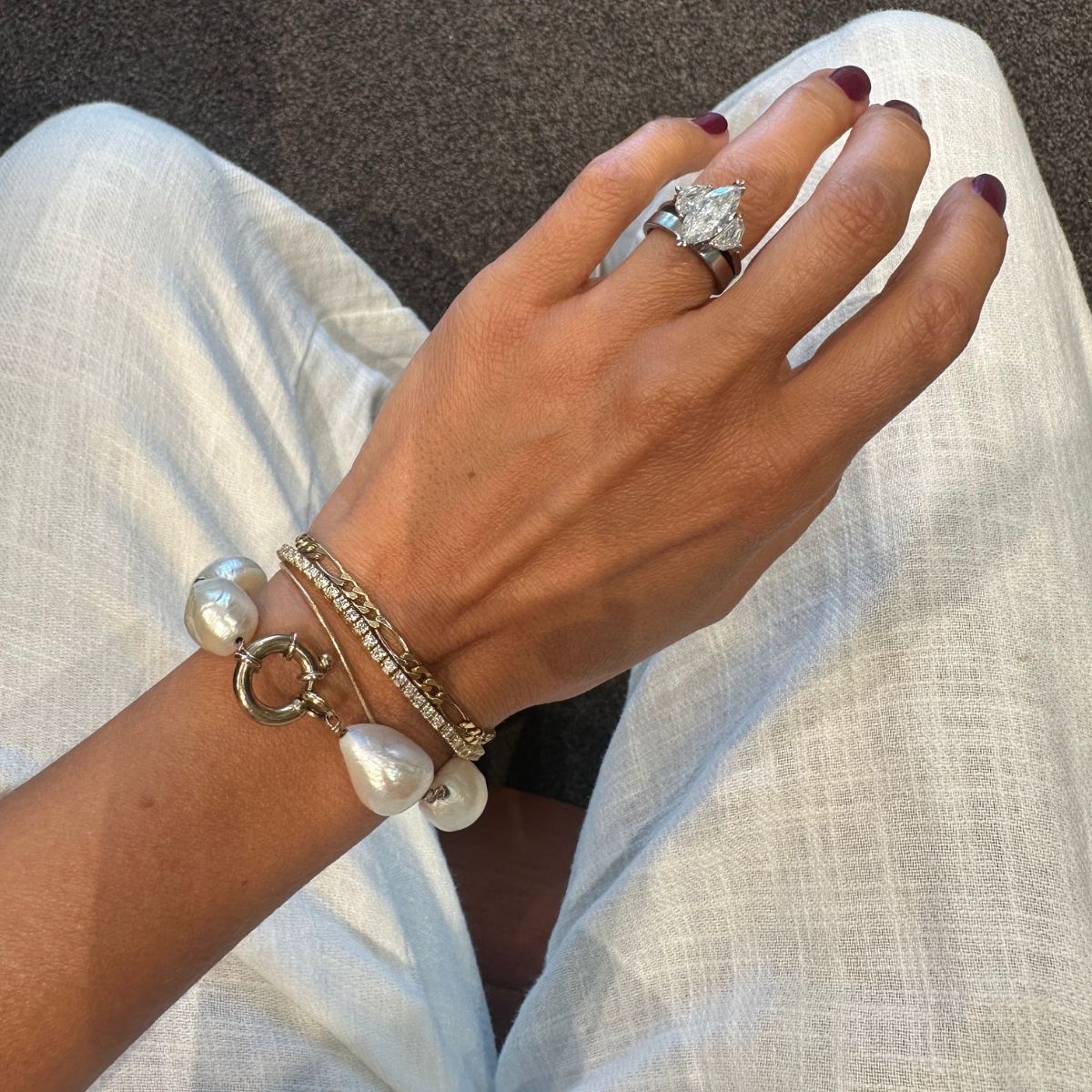 Baroque Pearl Bracelet