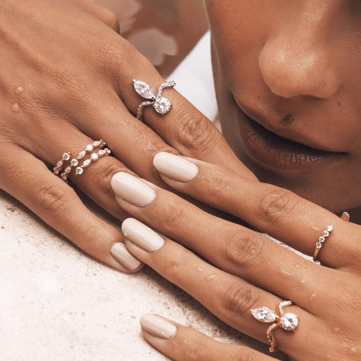 ETHEREAL VINO ENGAGEMENT RING