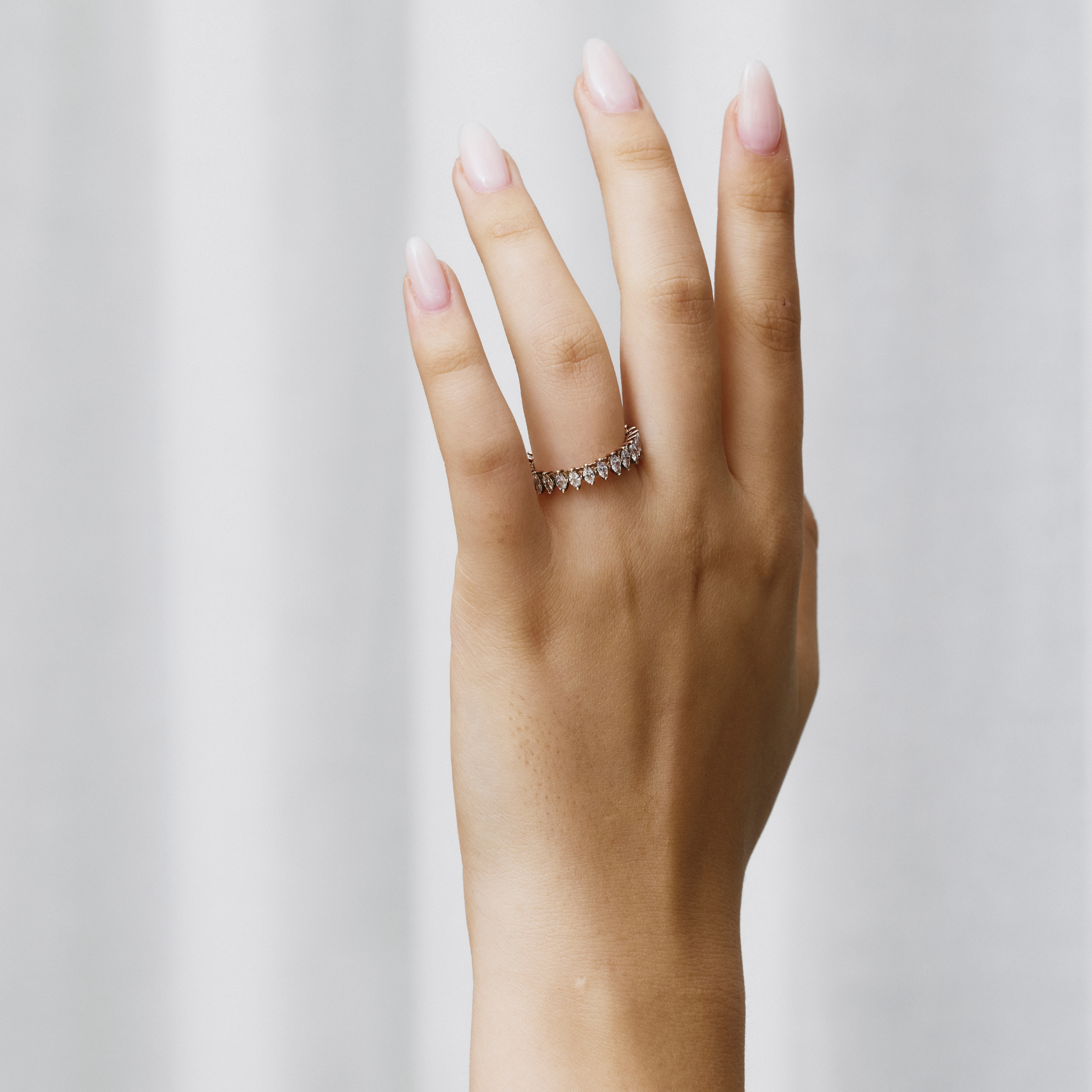 Cinta Marquise Eternity Ring