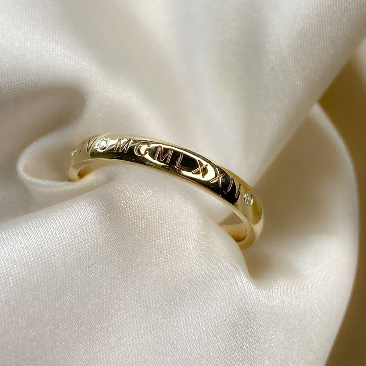 Memory Ring - 3mm Half Round
