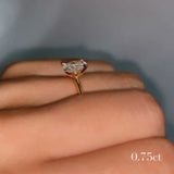 Oval Elegance Engagement Ring
