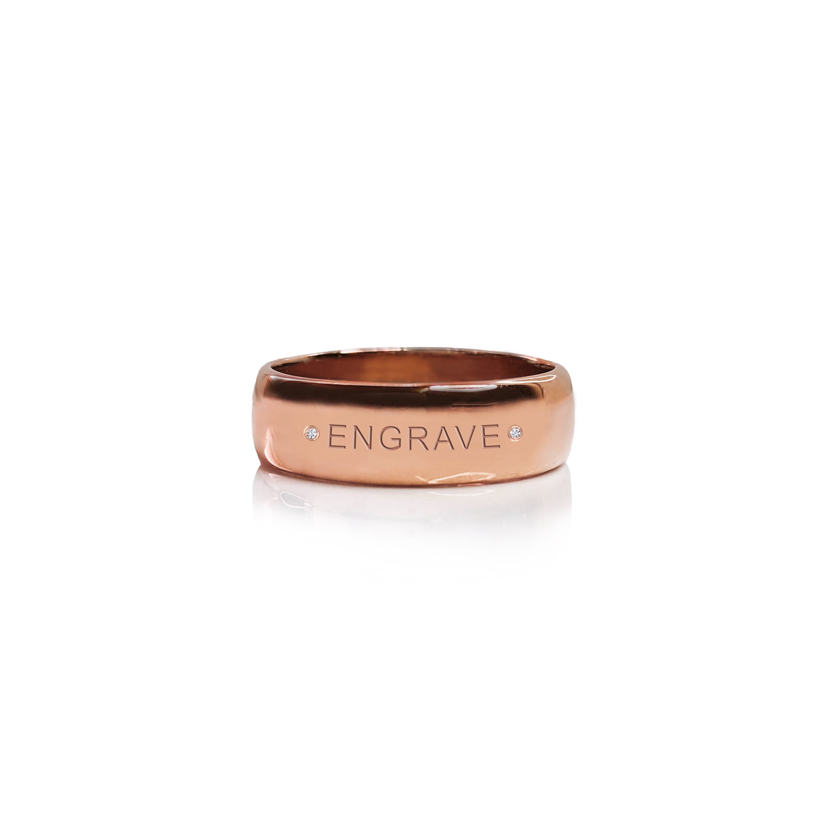 Memory Ring - 6mm Half Round
