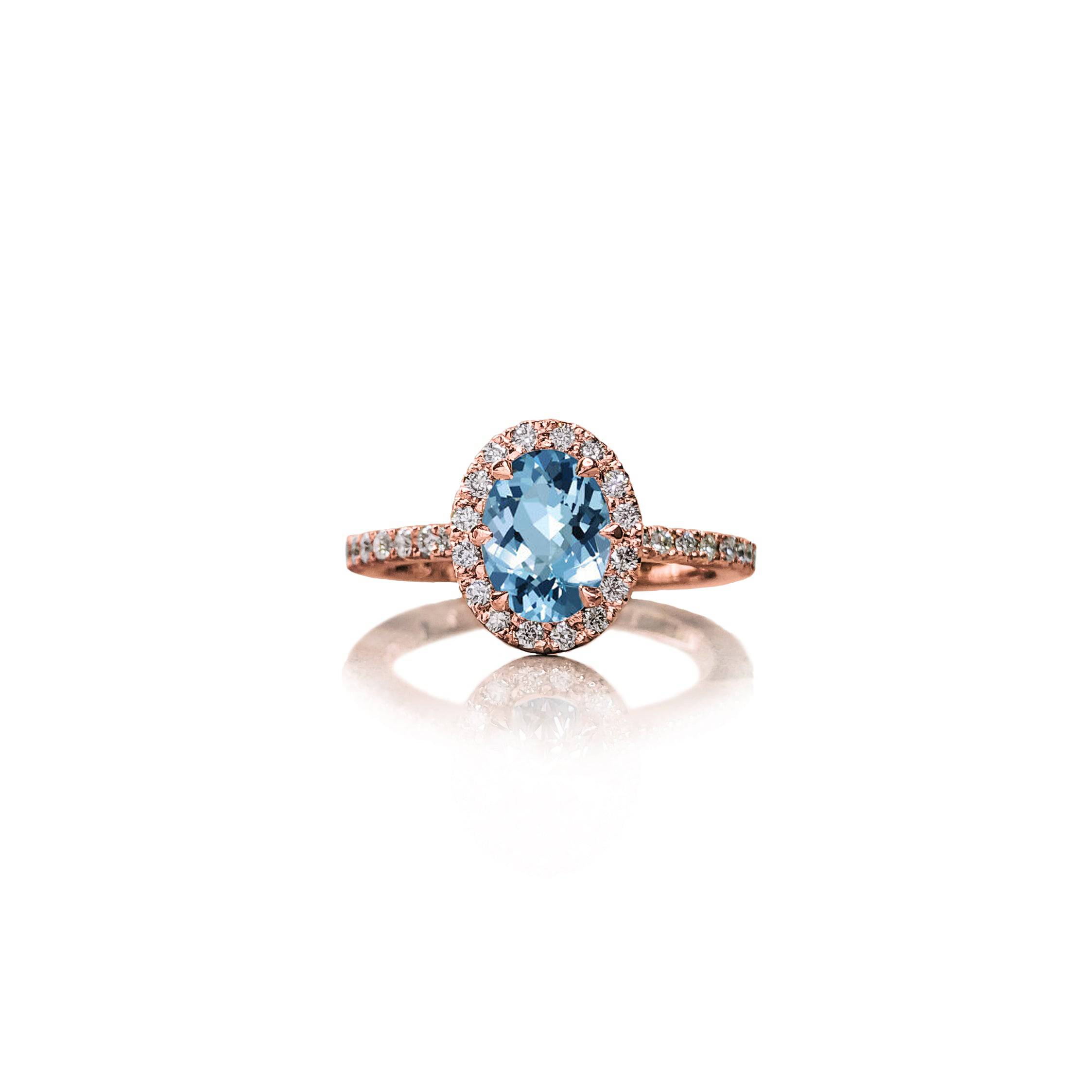 Aqua Amore Ring