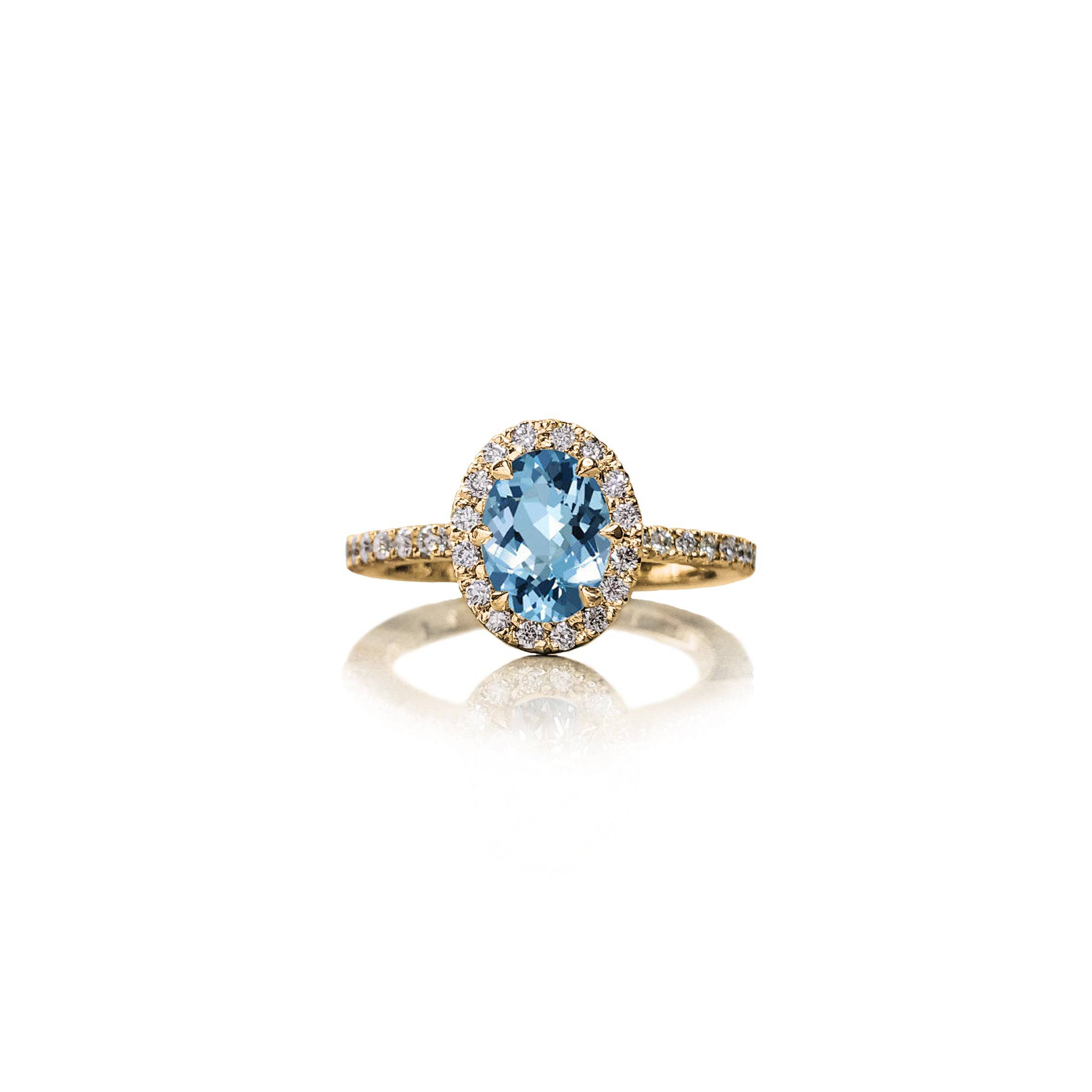 Aqua Amore Ring