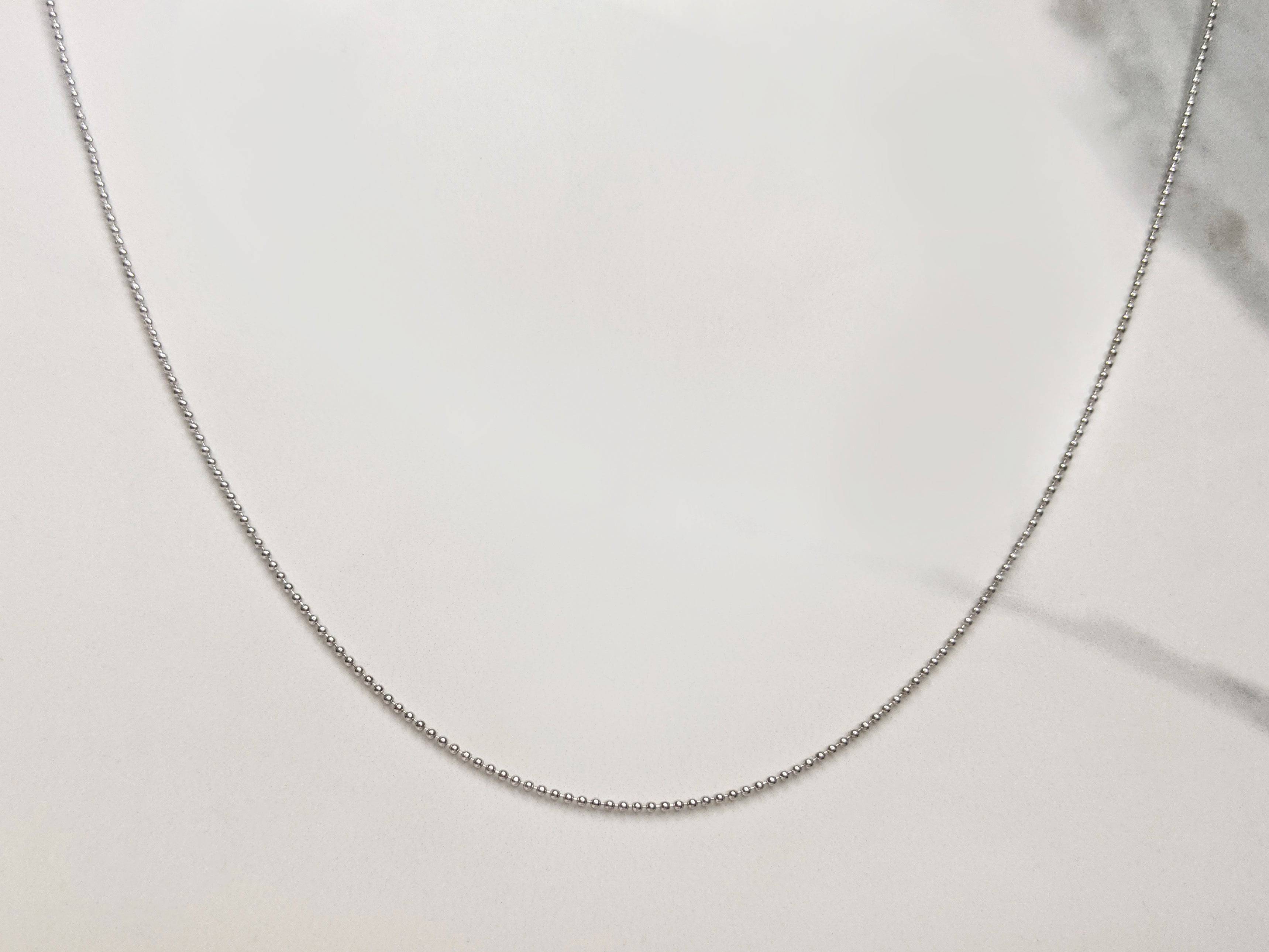 Silver Ball Chain