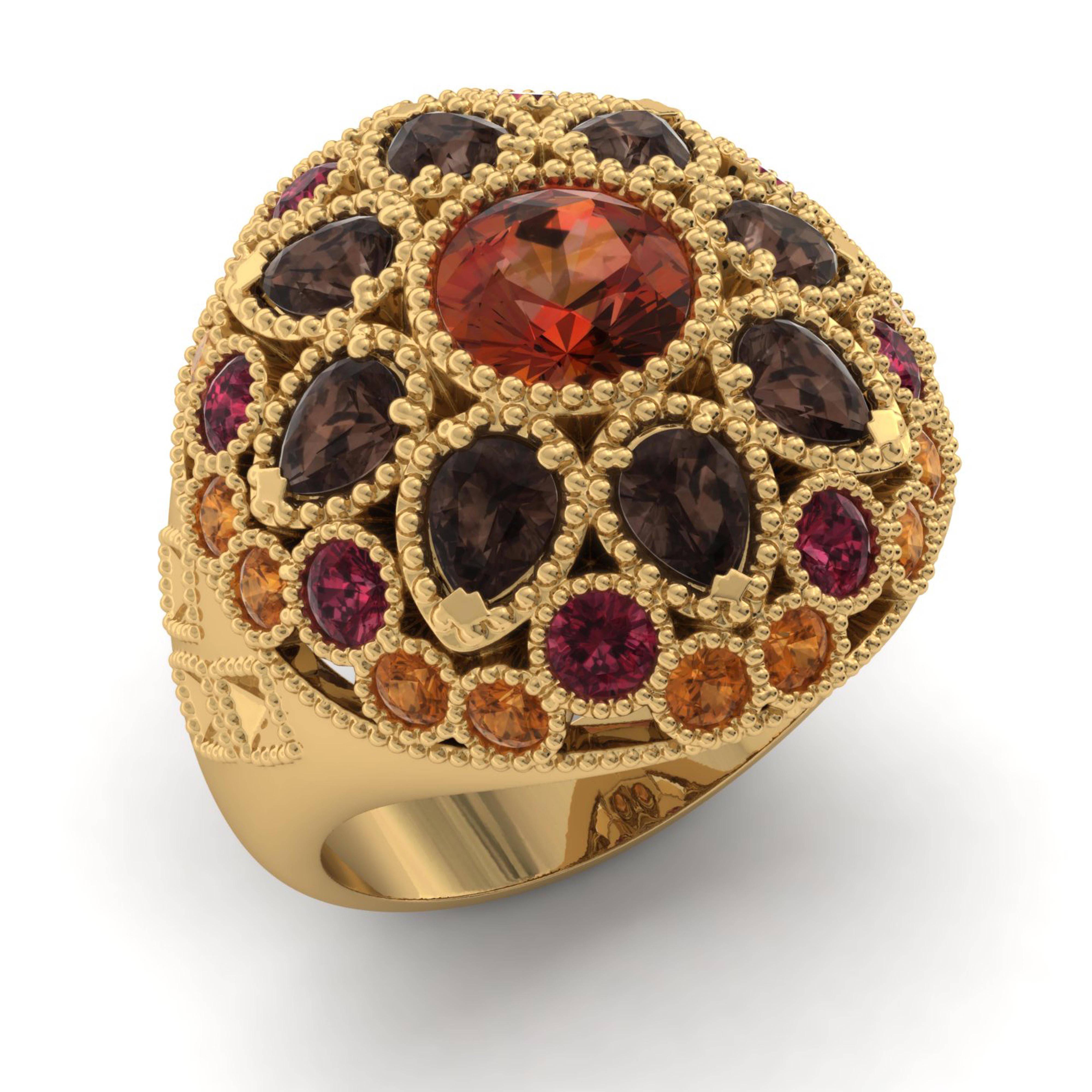Colours of Cuba Ring