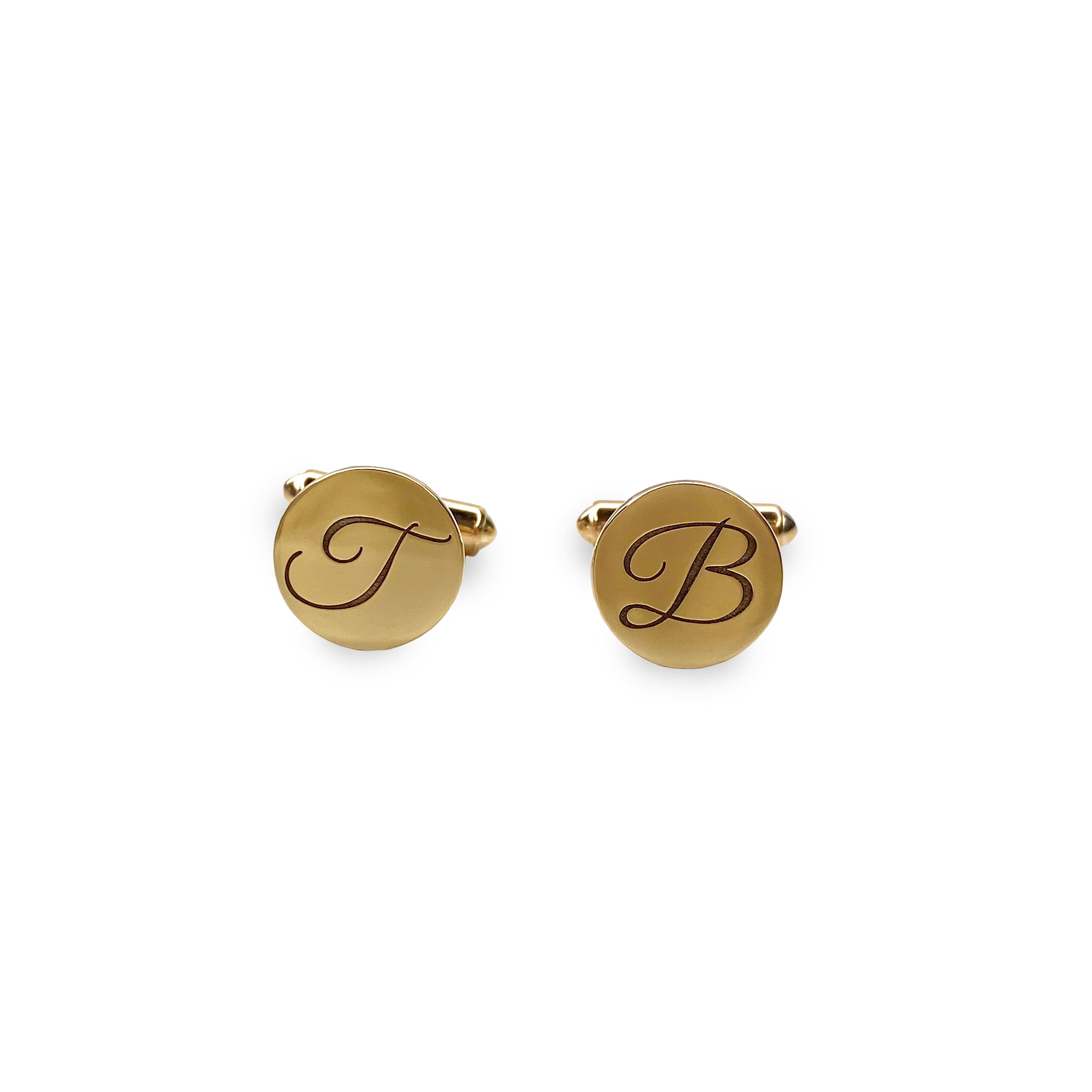 Personalised Round Cufflinks