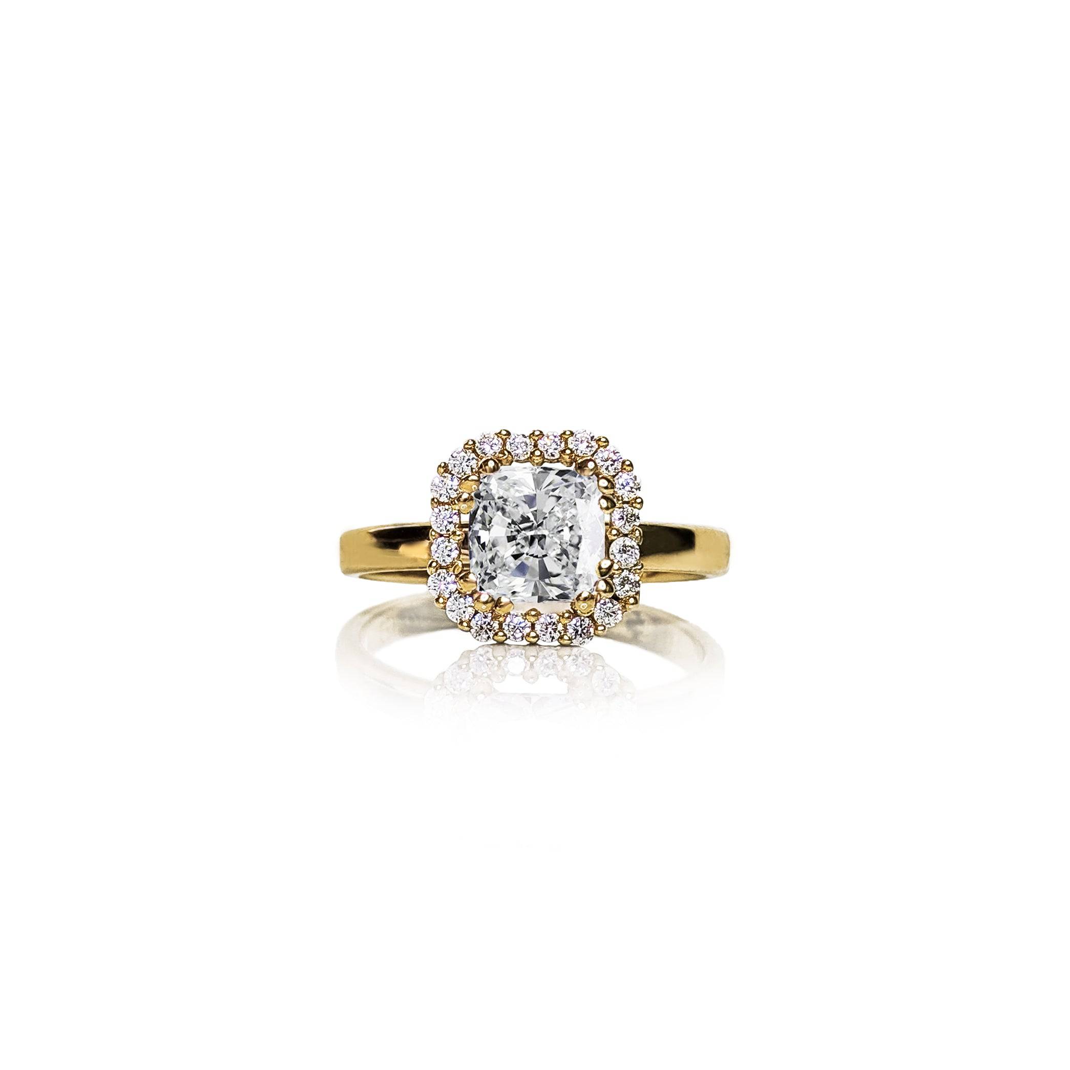 Cushion Heaven Ring