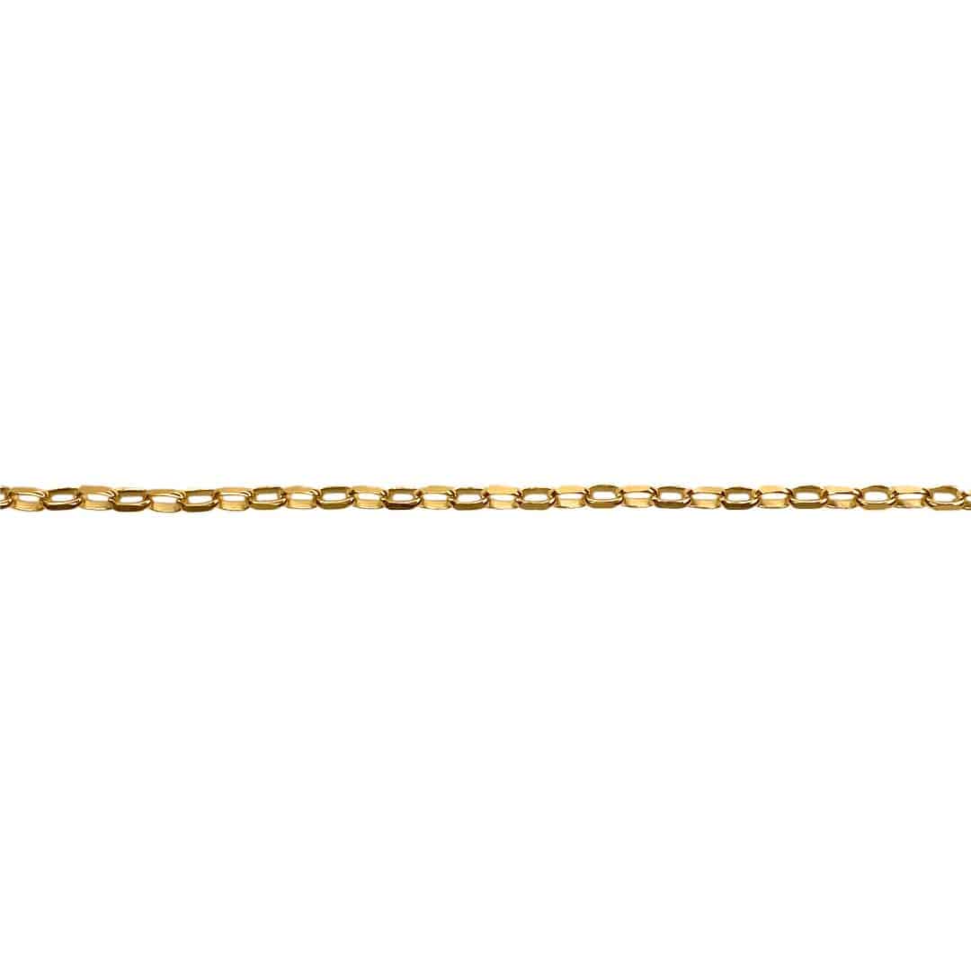 Diamond Cut Oval Belcher Bracelet