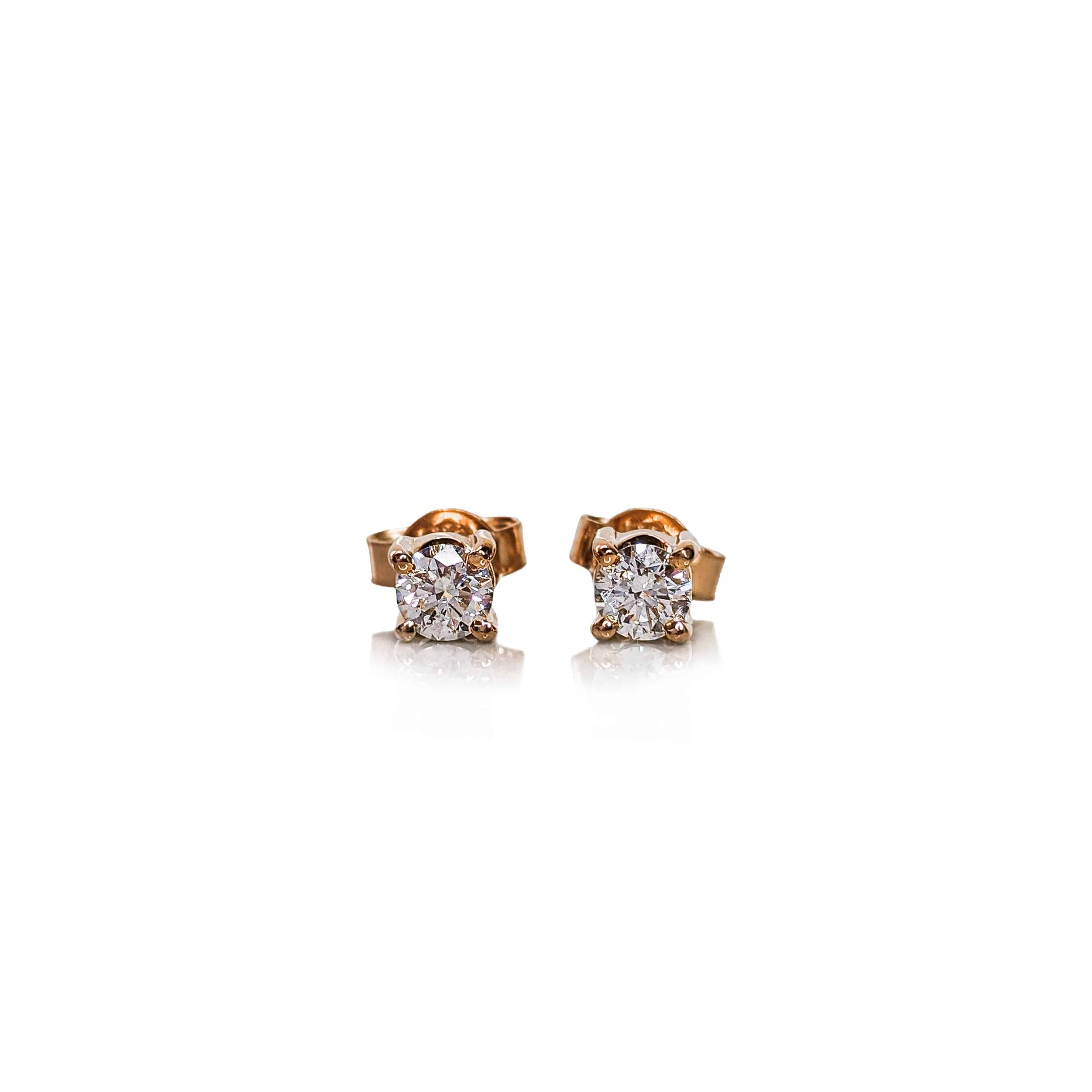 Classic Diamond Studs