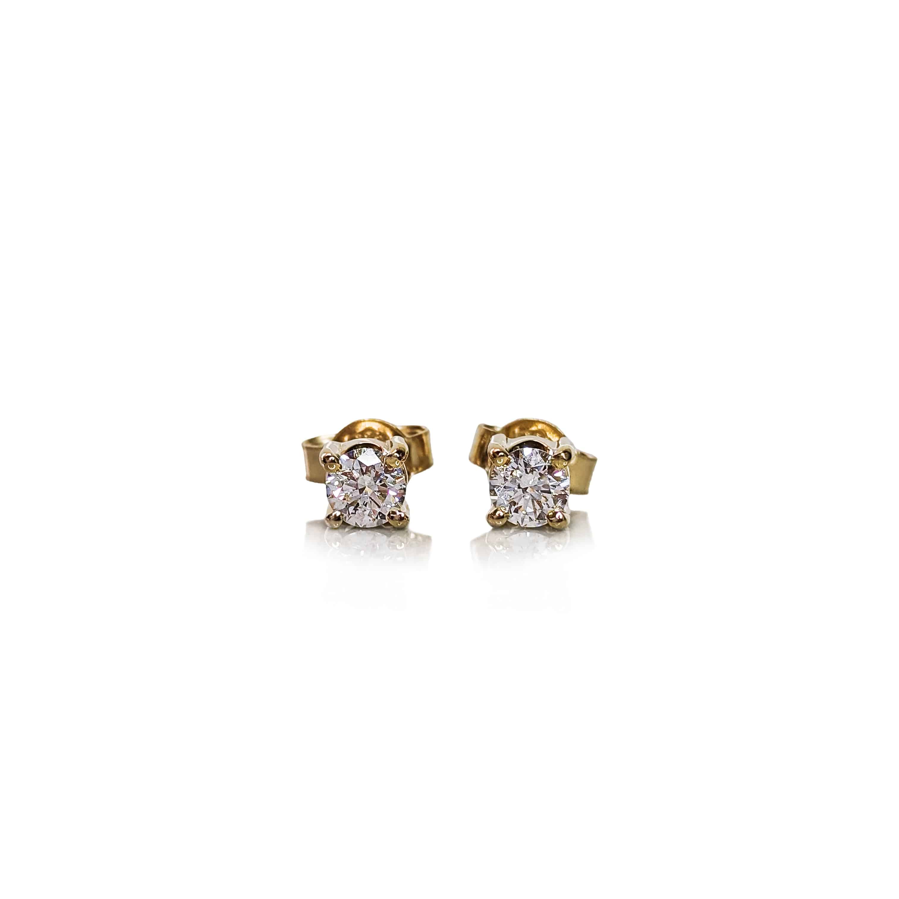 Classic Diamond Studs