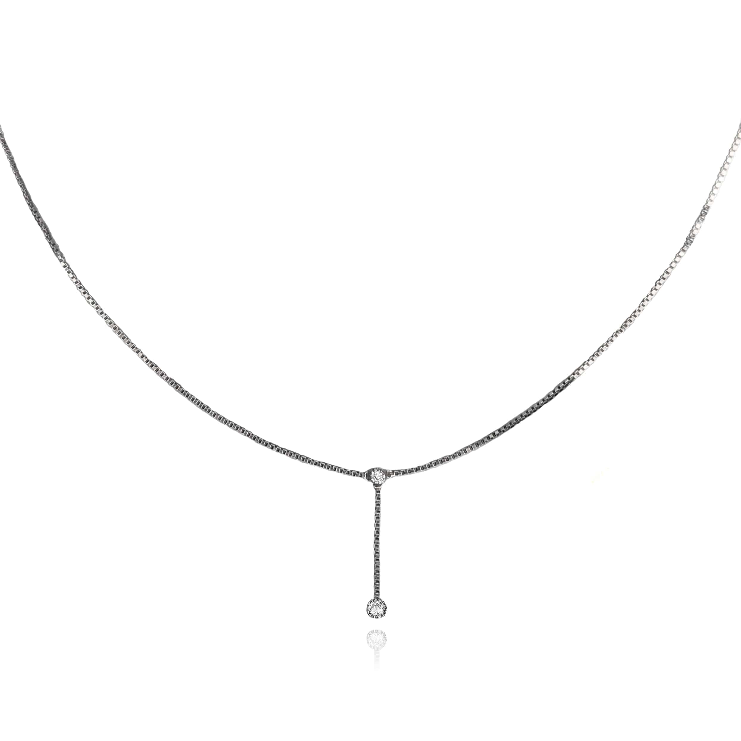 Diamond Drop Necklace