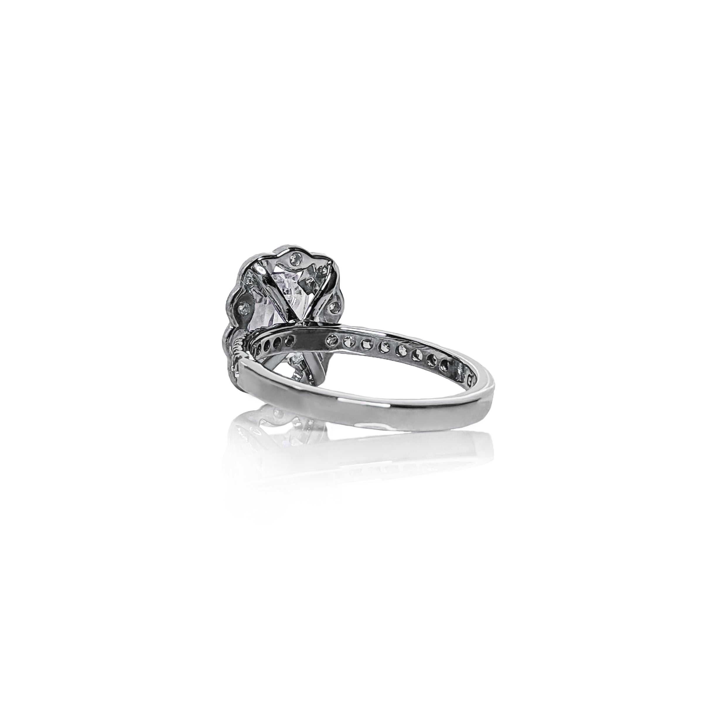 Emerald Leaf Ring