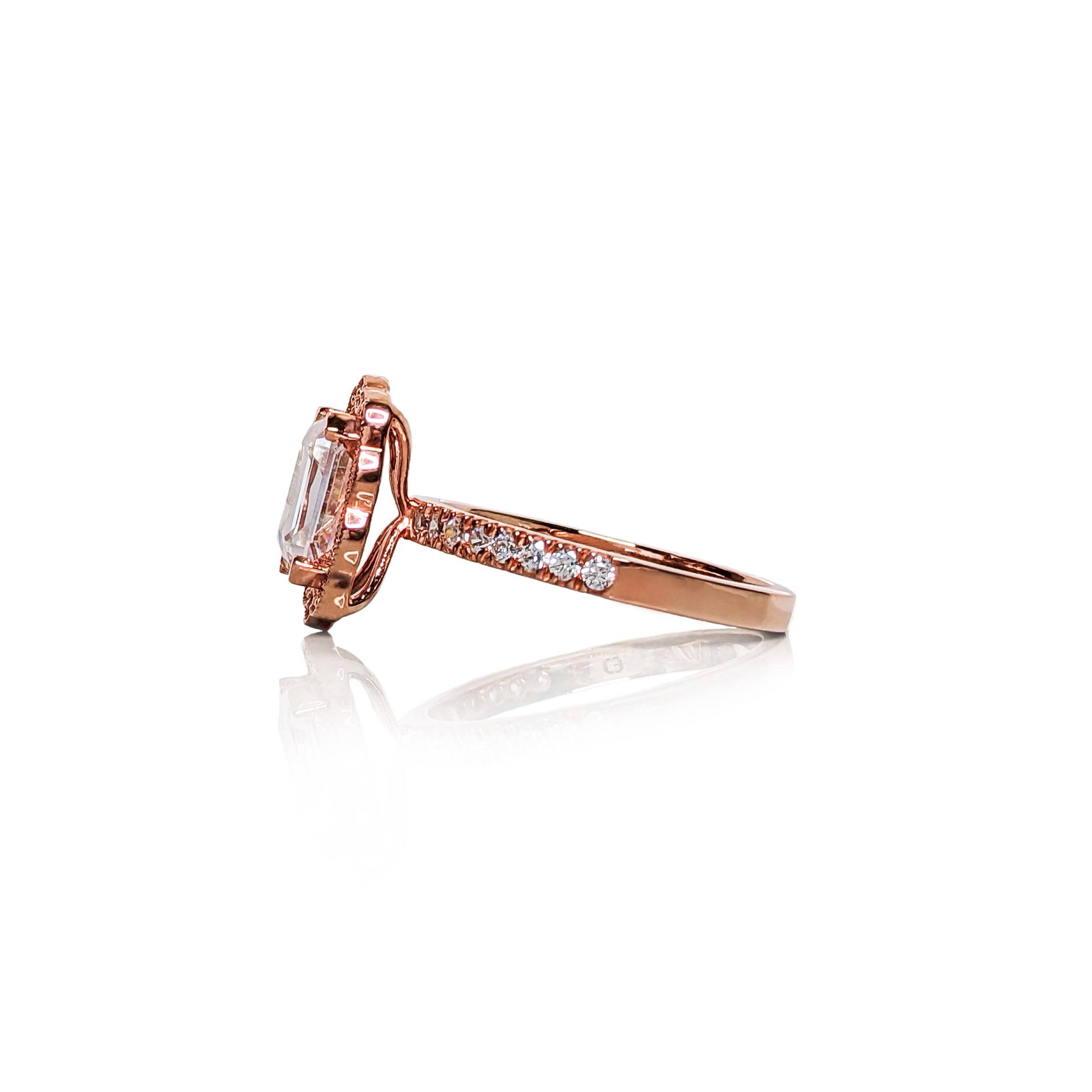Emerald Leaf Ring
