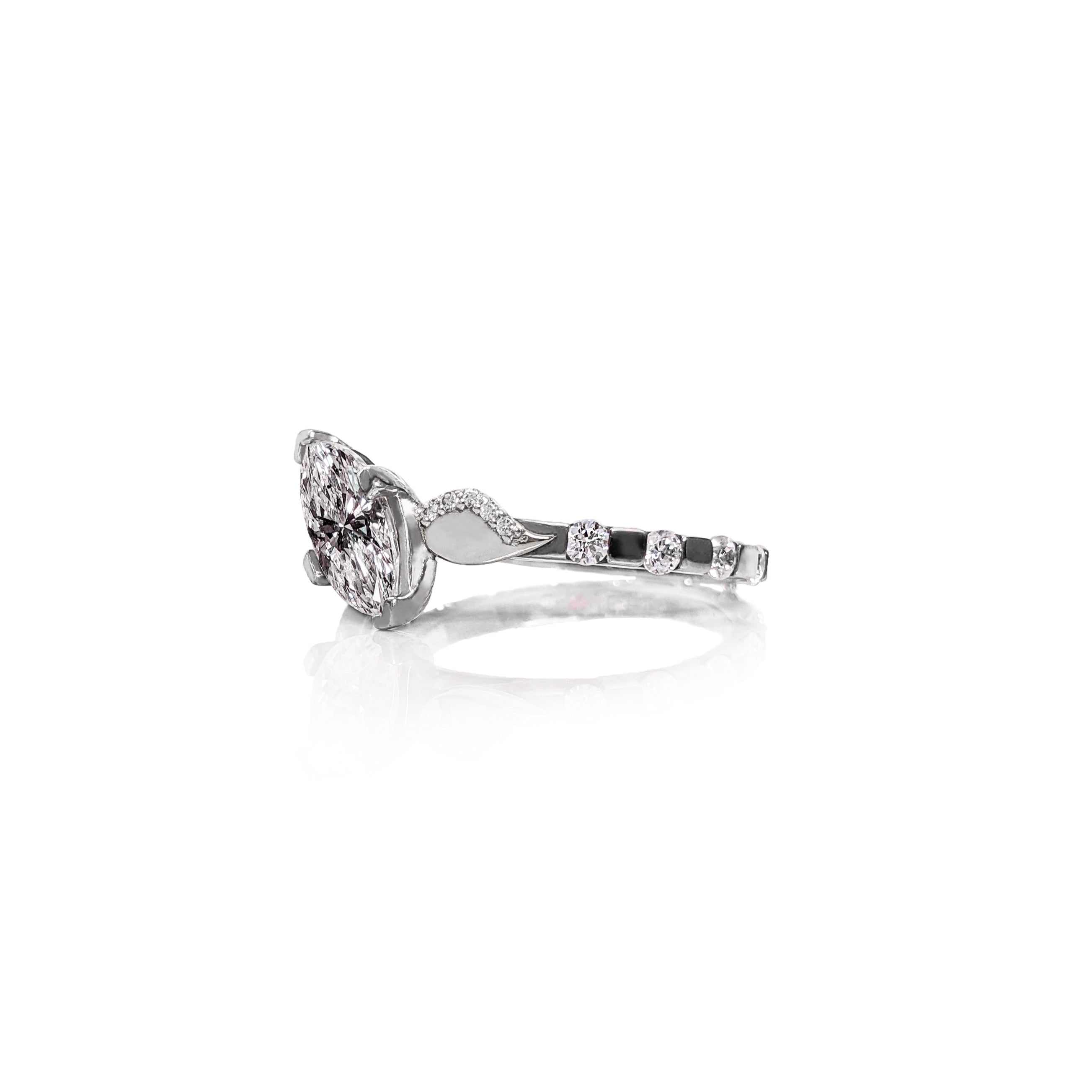 Foglia Engagement Ring