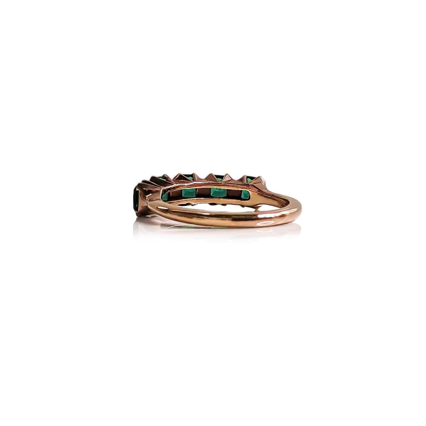 Forever Eternity Emerald Ring