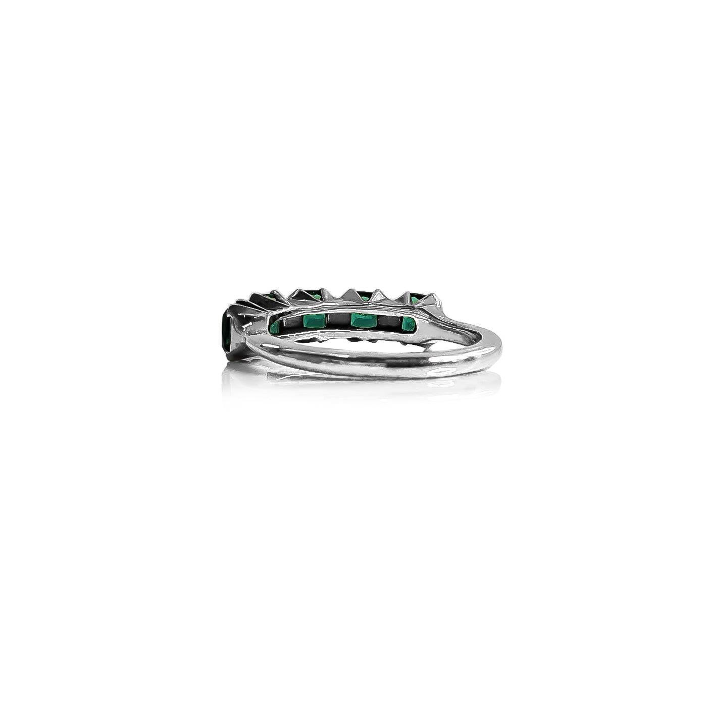 Forever Eternity Emerald Ring