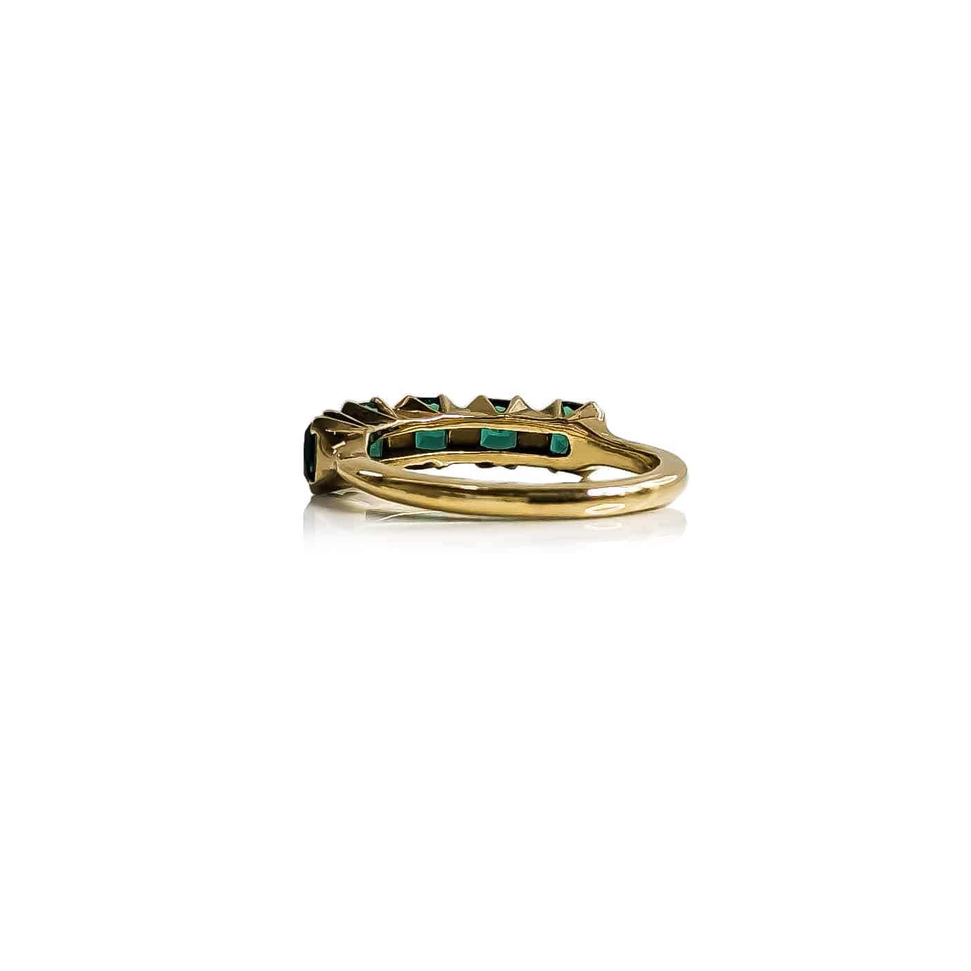 Forever Eternity Emerald Ring