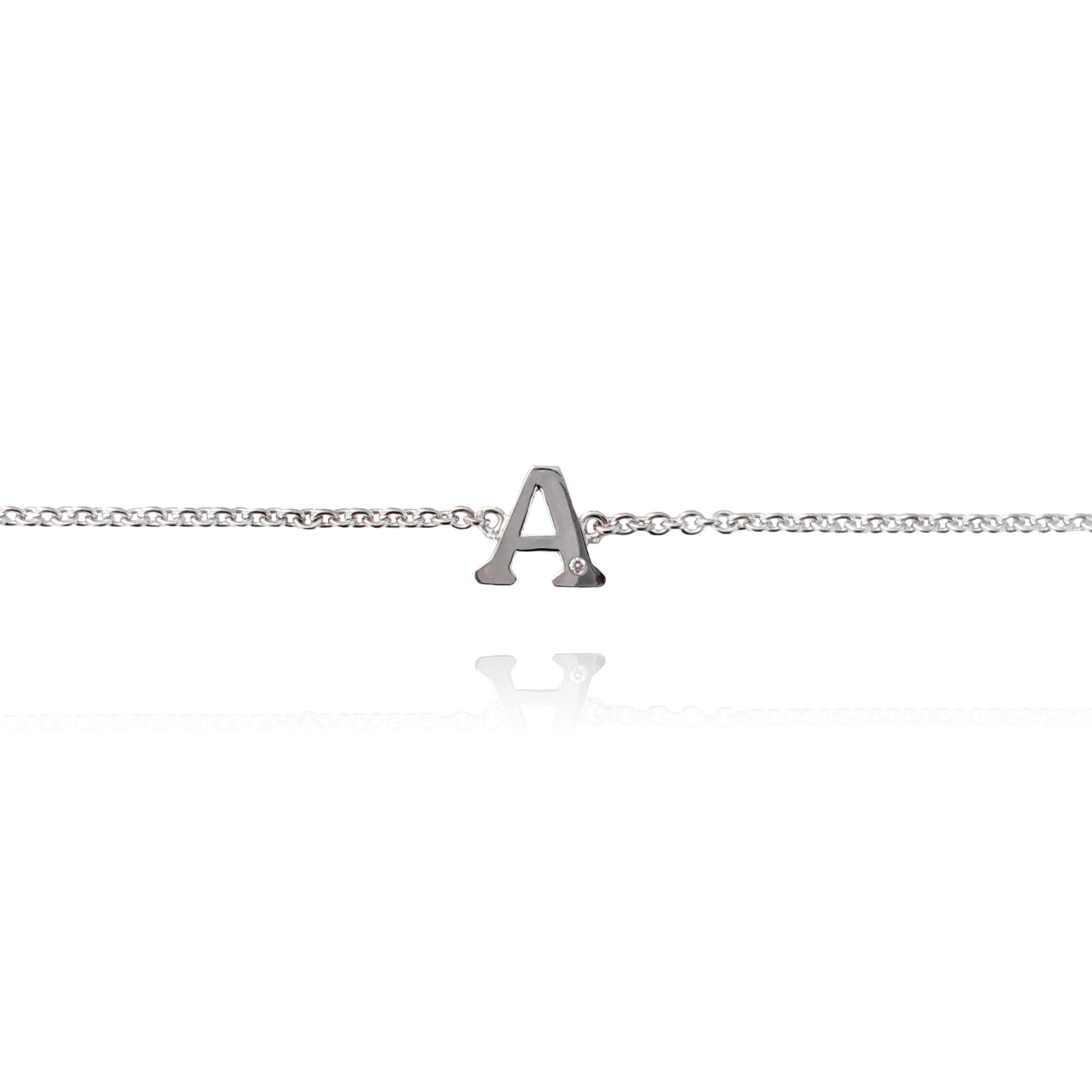 Gold Initial Bracelet