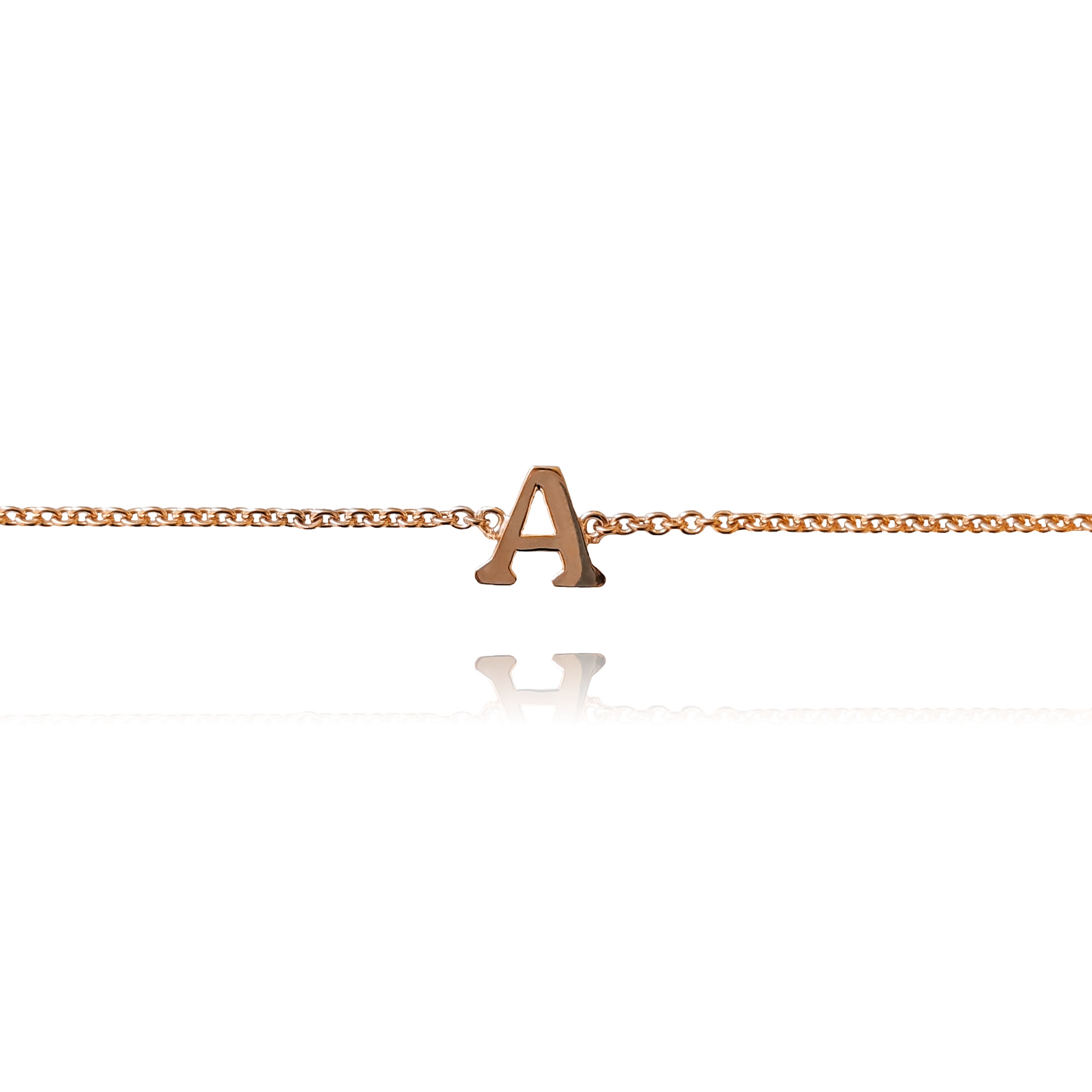 Gold Initial Bracelet