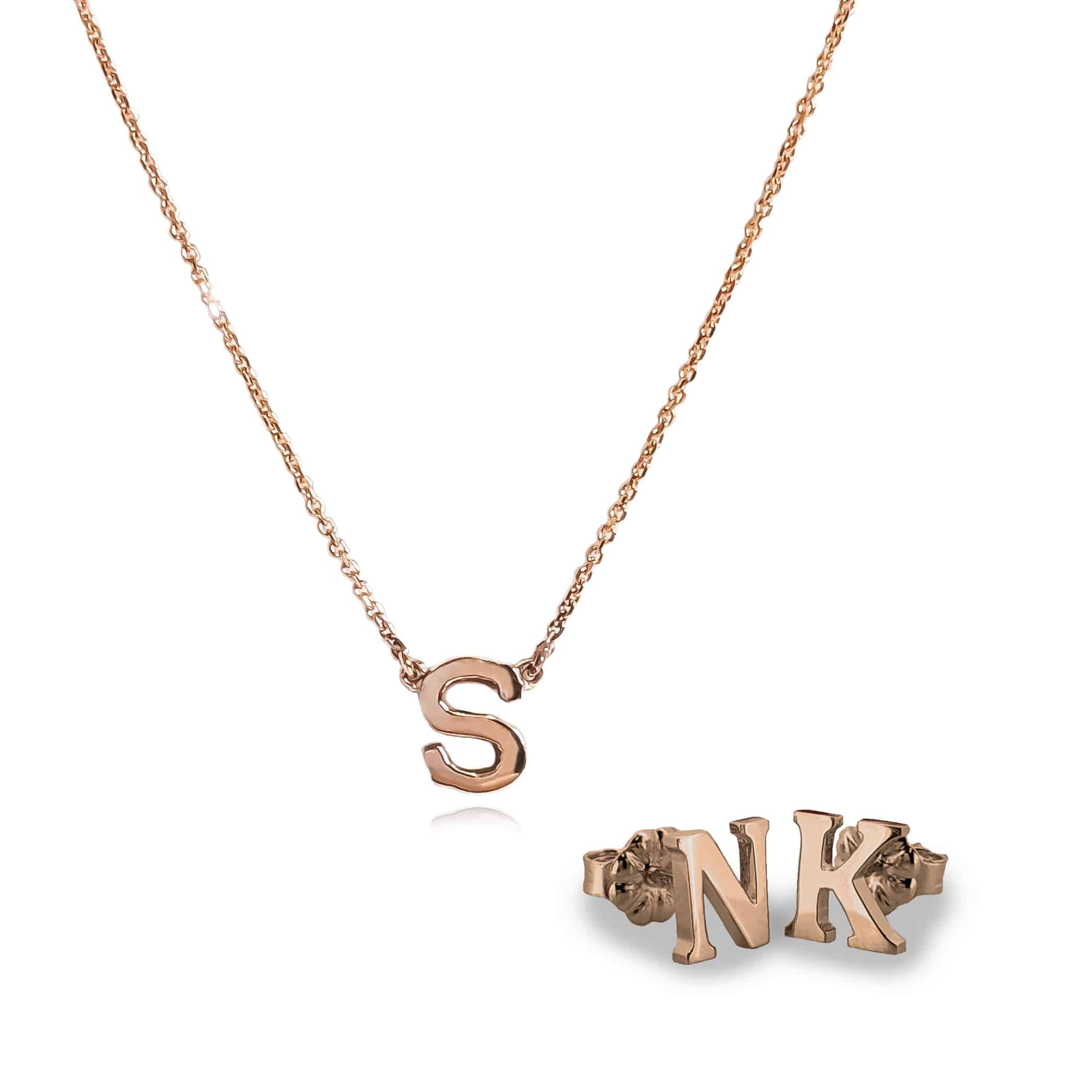 Gold Initial Set