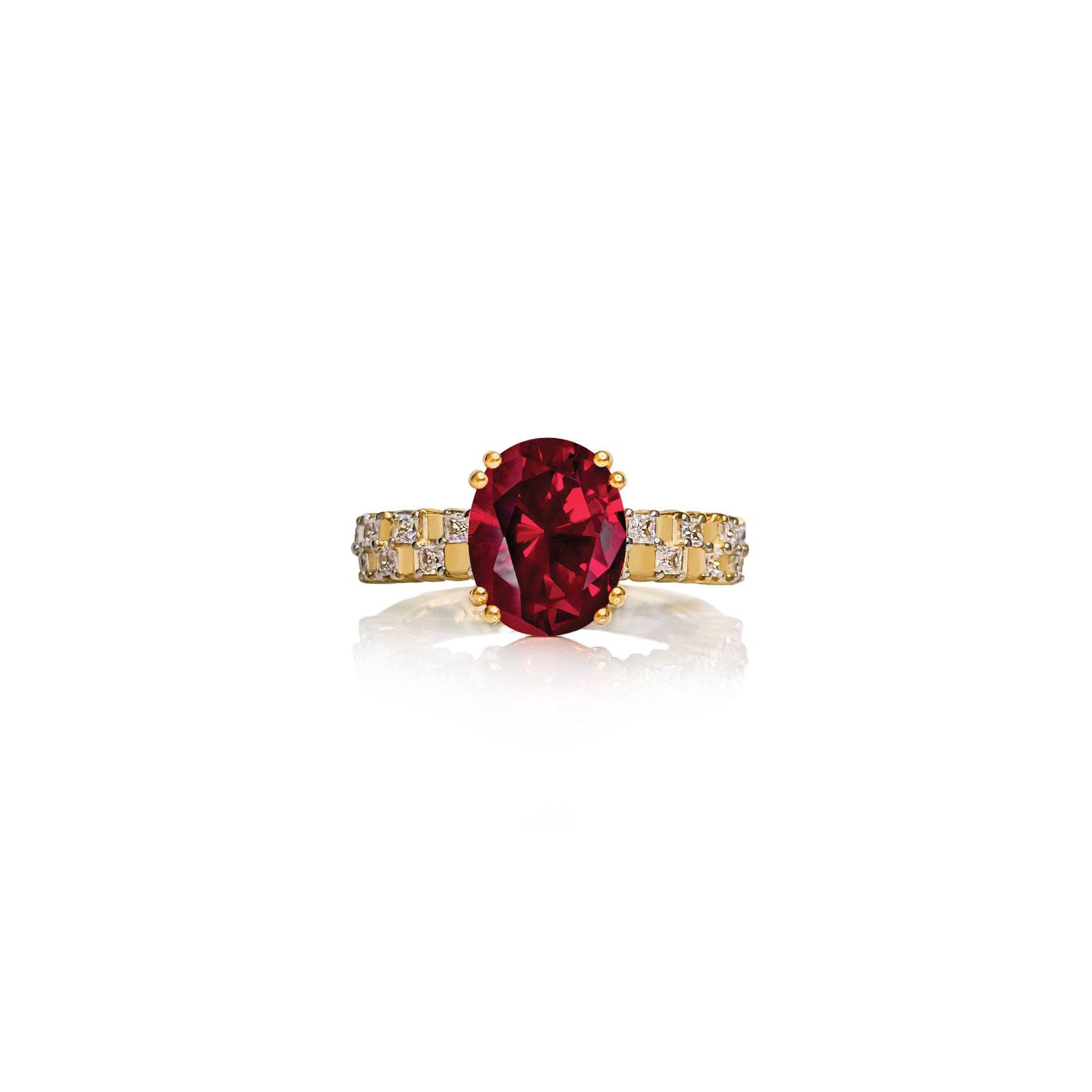 Only You Ruby Ring - Cassandra Mamone