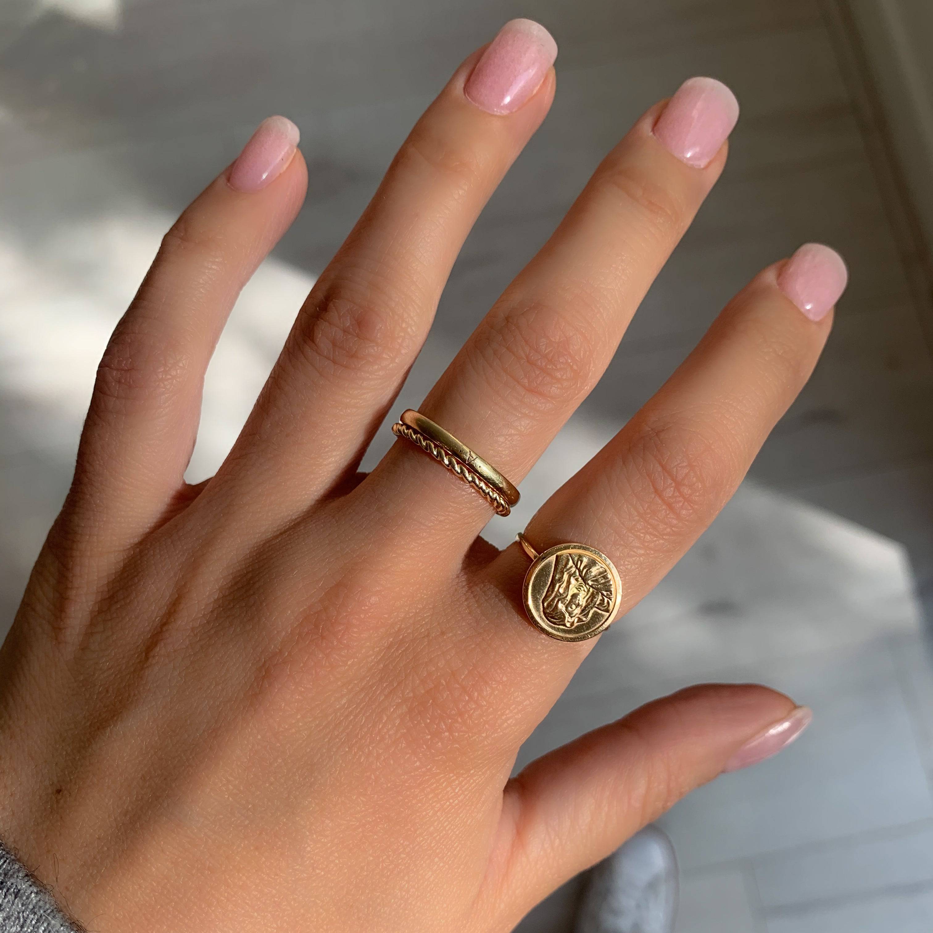 Twisted Rope Ring