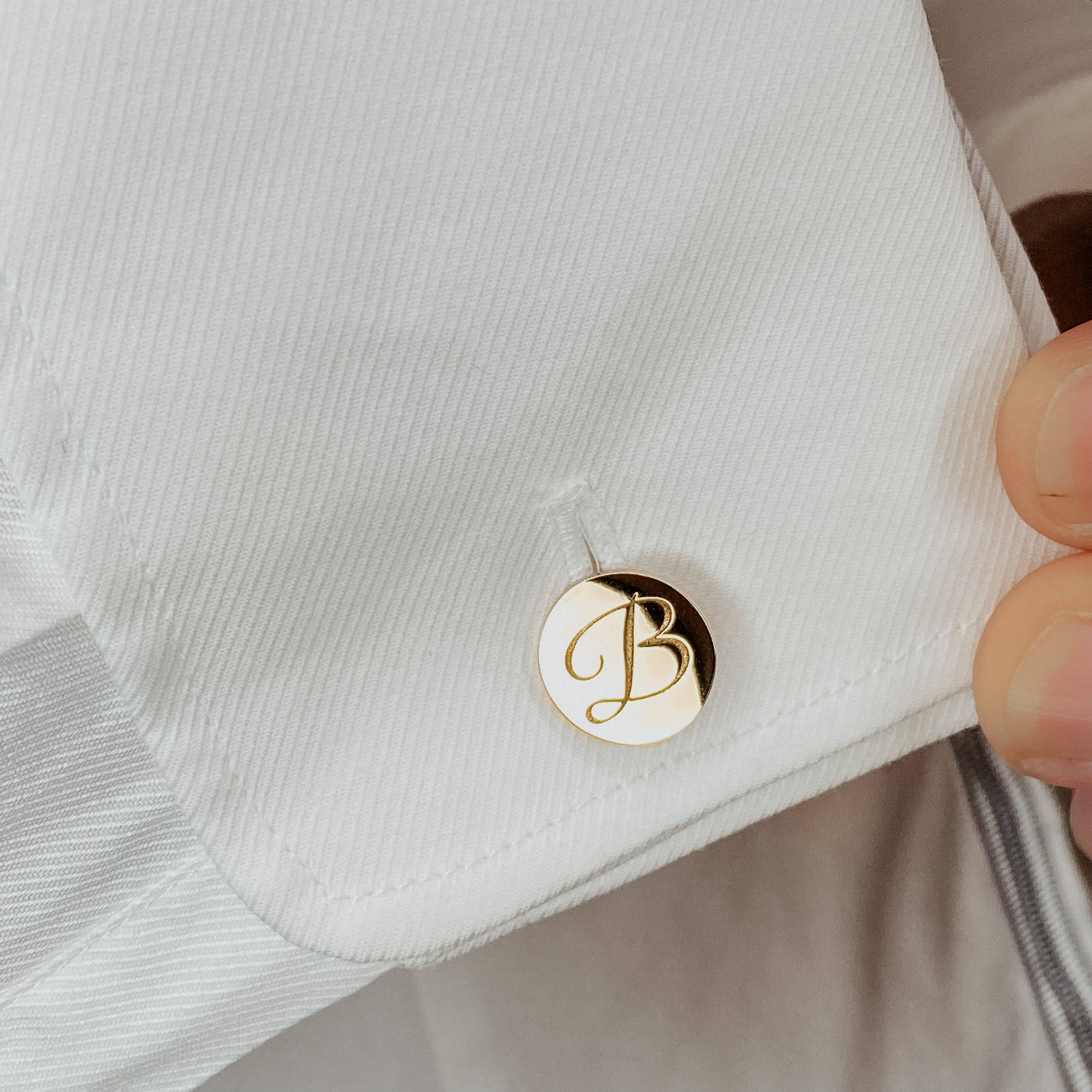 Personalised Round Cufflinks