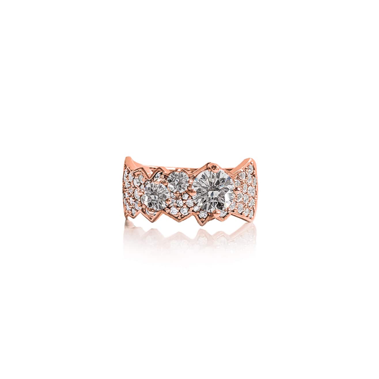 Jagged Edge Ring