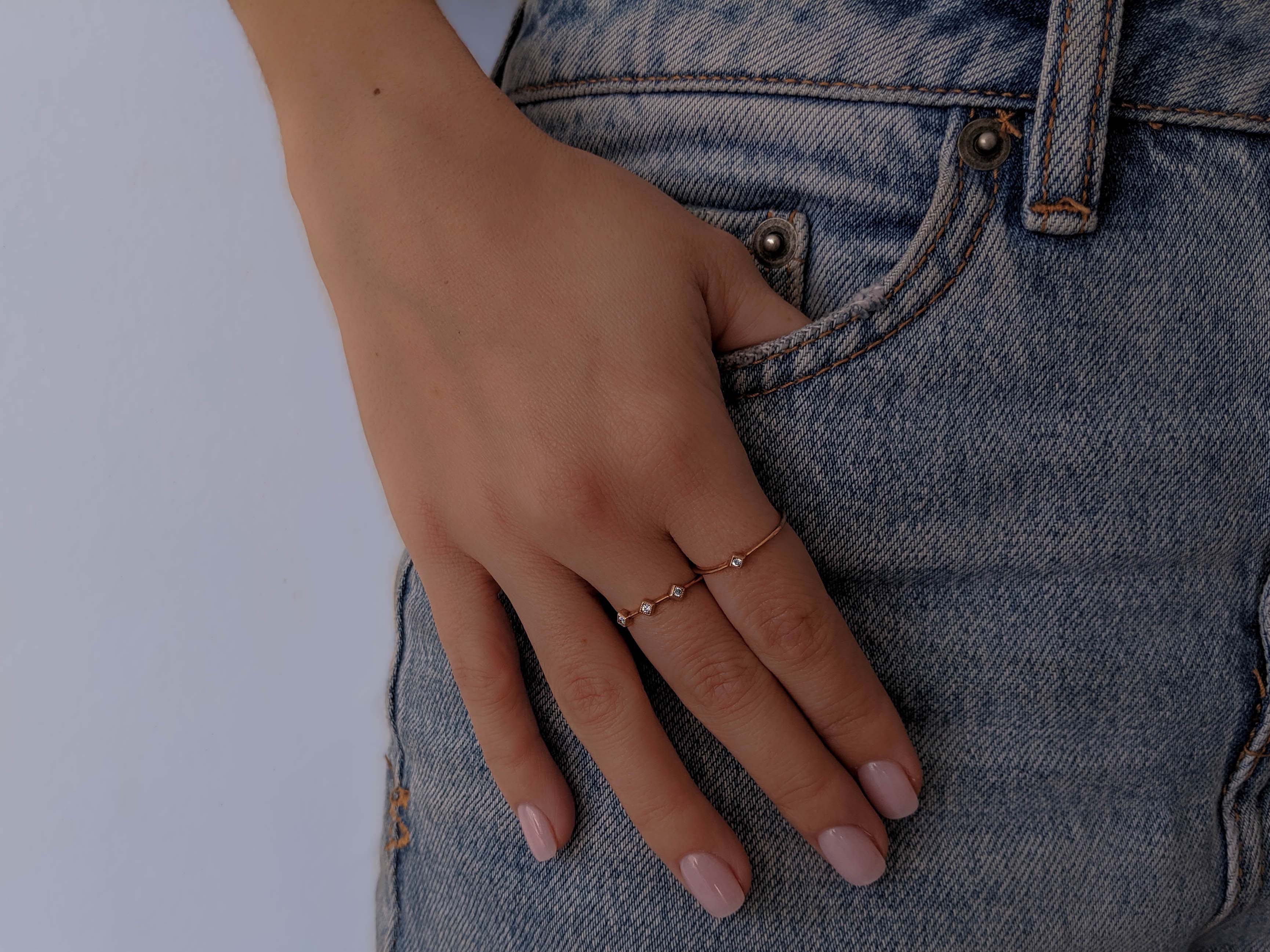 Delicate Diamond Ring