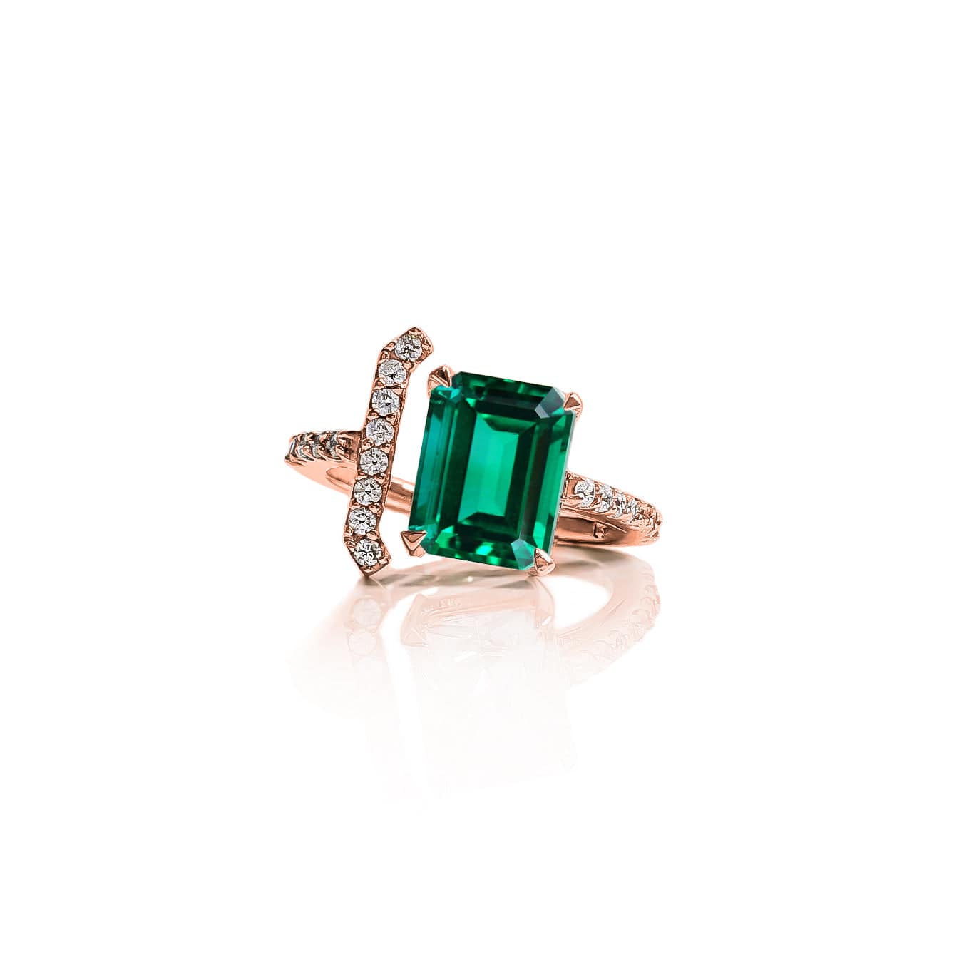 Lacuna Emerald Ring