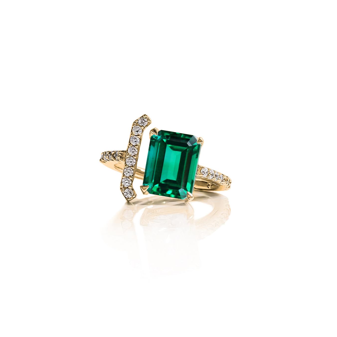Lacuna Emerald Ring
