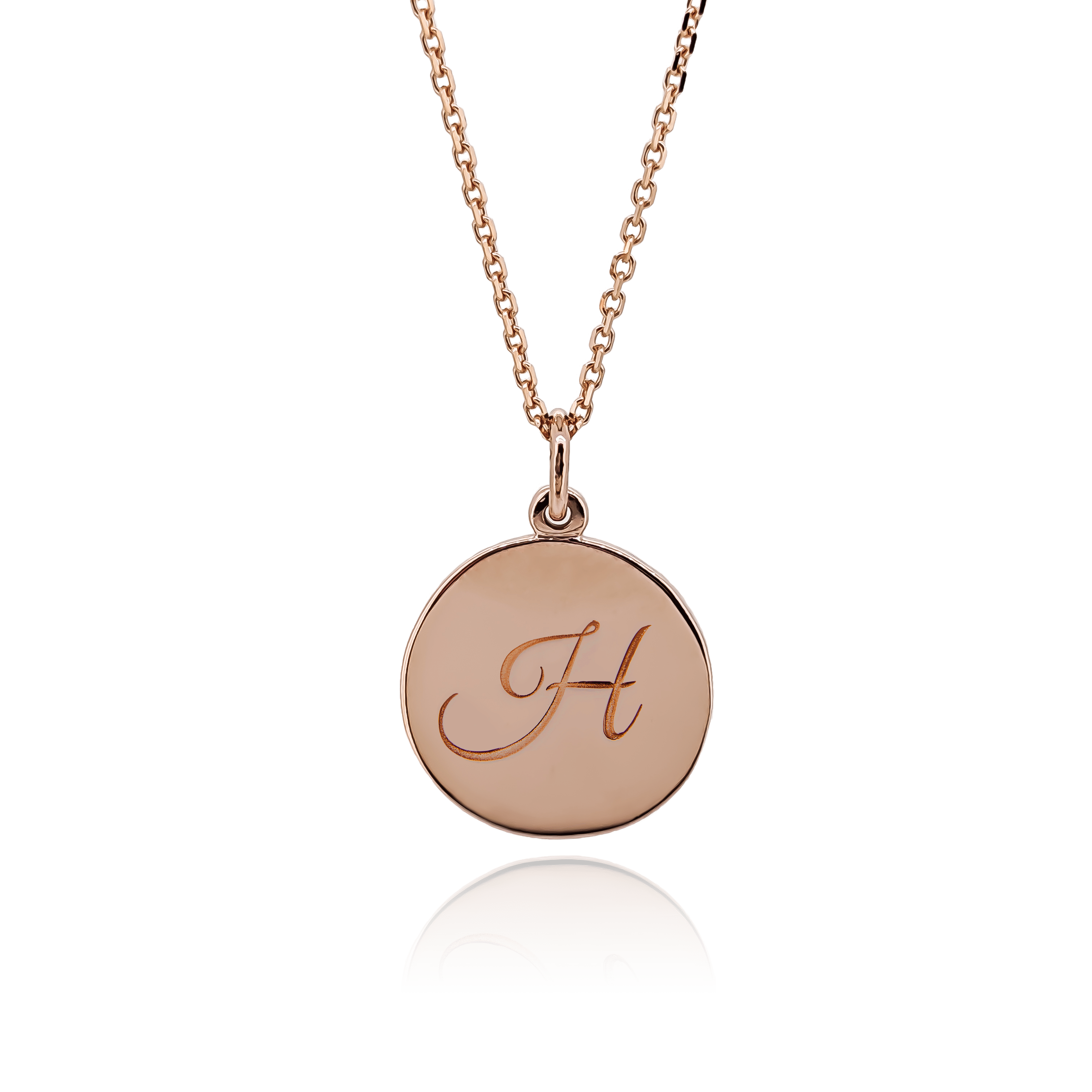 H 2025 letter pendant