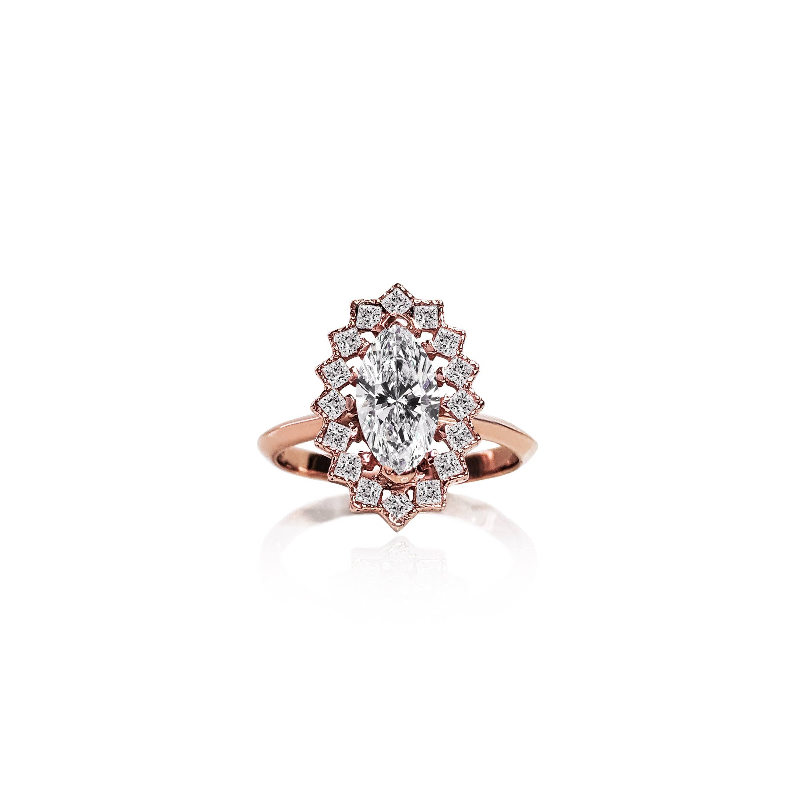 Marquise Marvel Ring