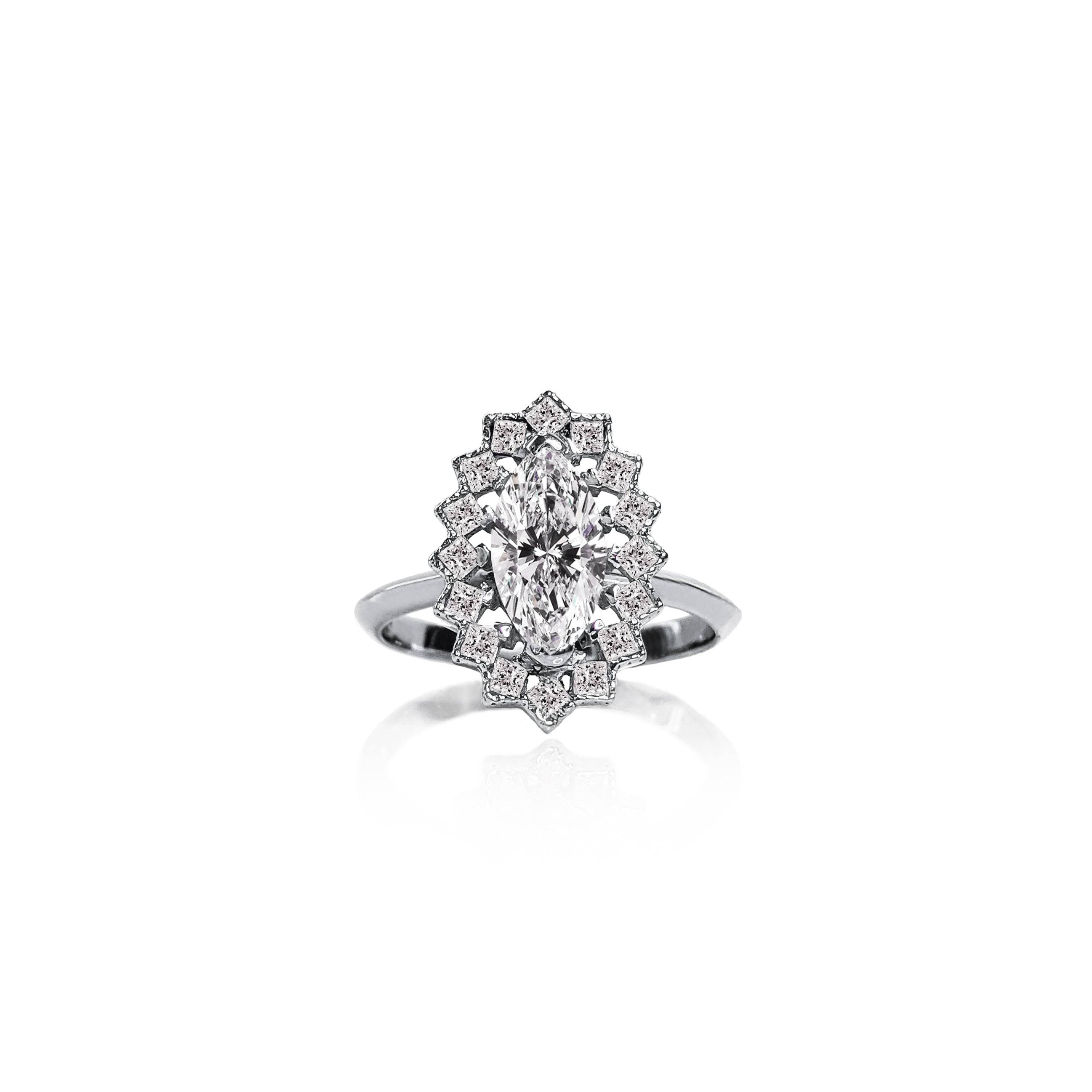 Marquise Marvel Ring