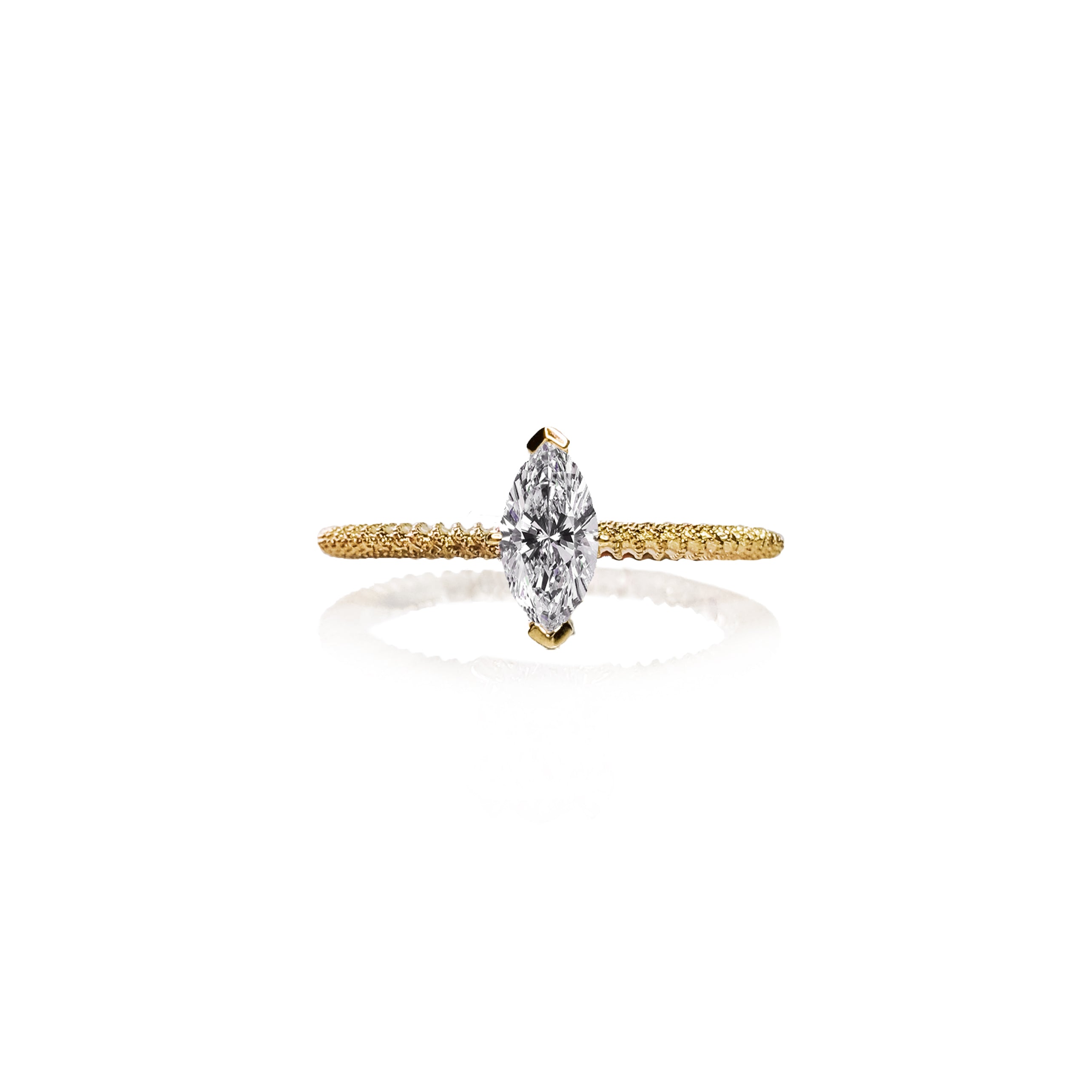 Marquise Perlina Engagement Ring