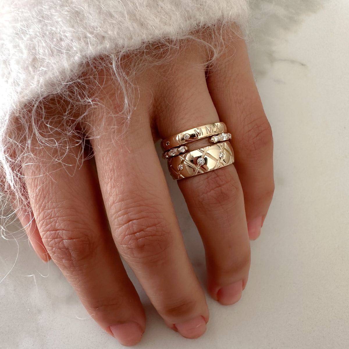 Memory Ring - 3mm Half Round