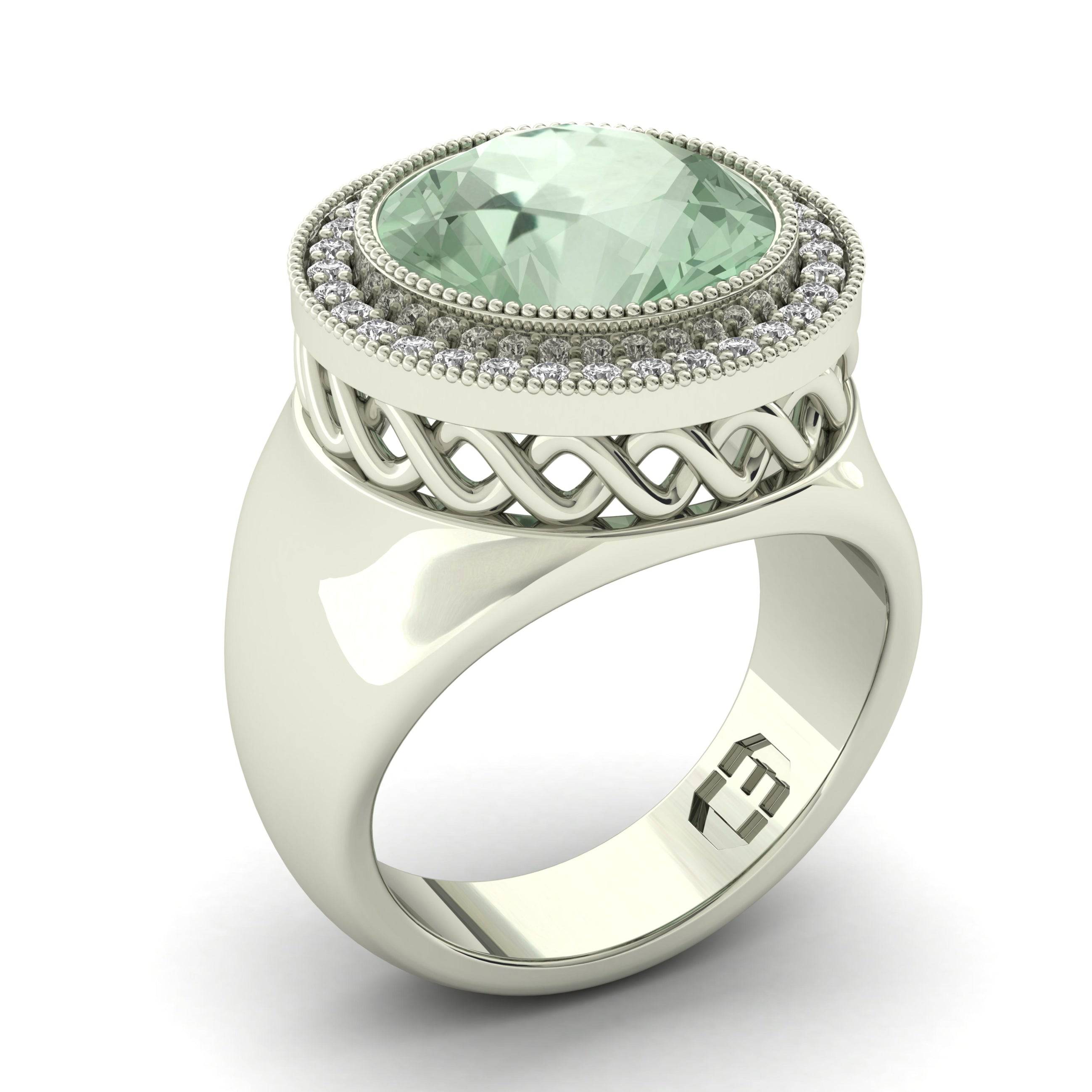 Mint Night Ring
