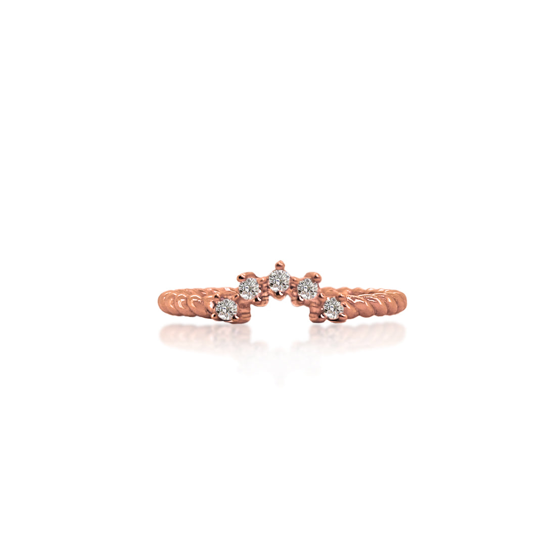 Rose gold engagement on sale rings jared